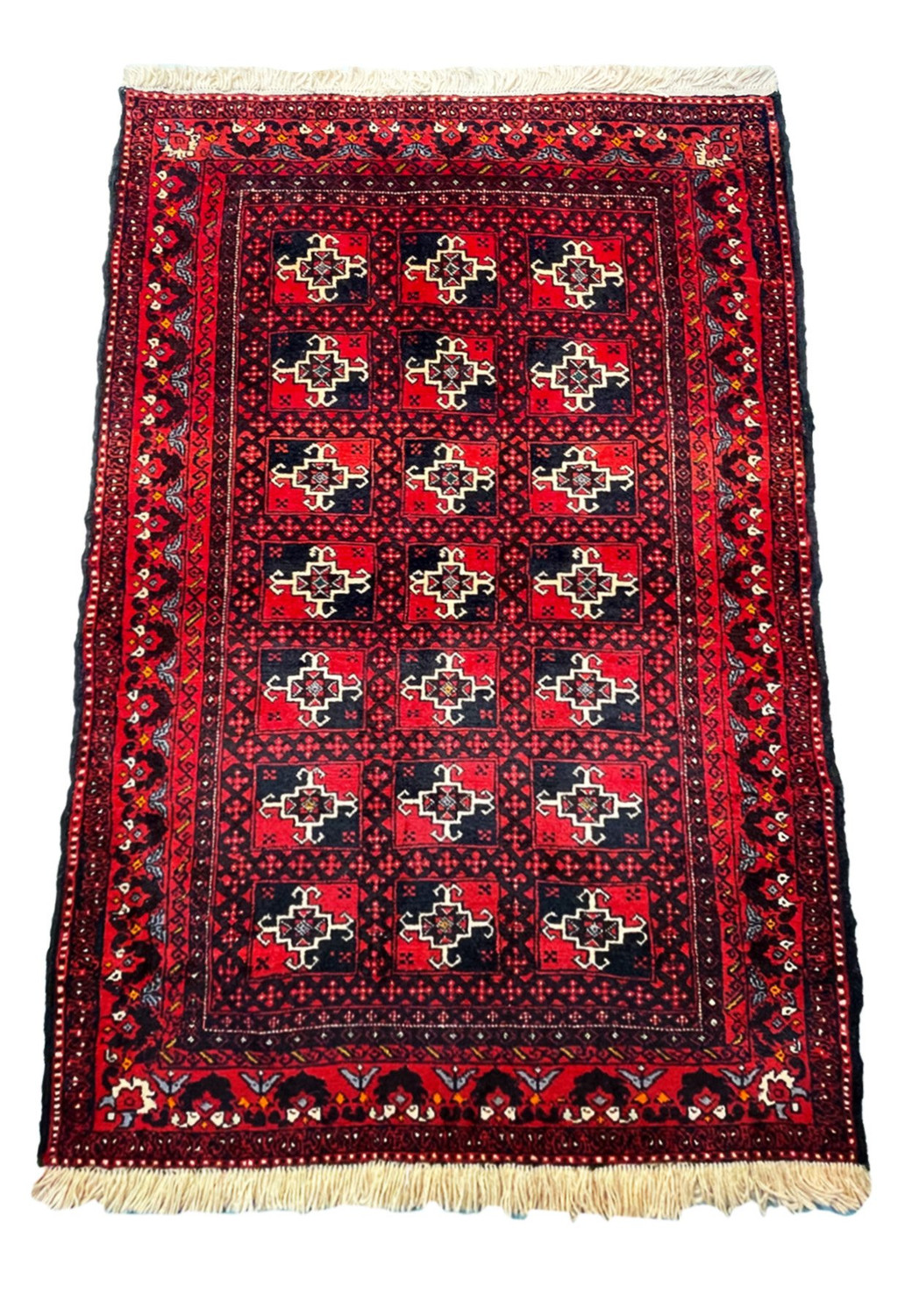 3'2" x 4'9" Persian Baluch Tribal Rug