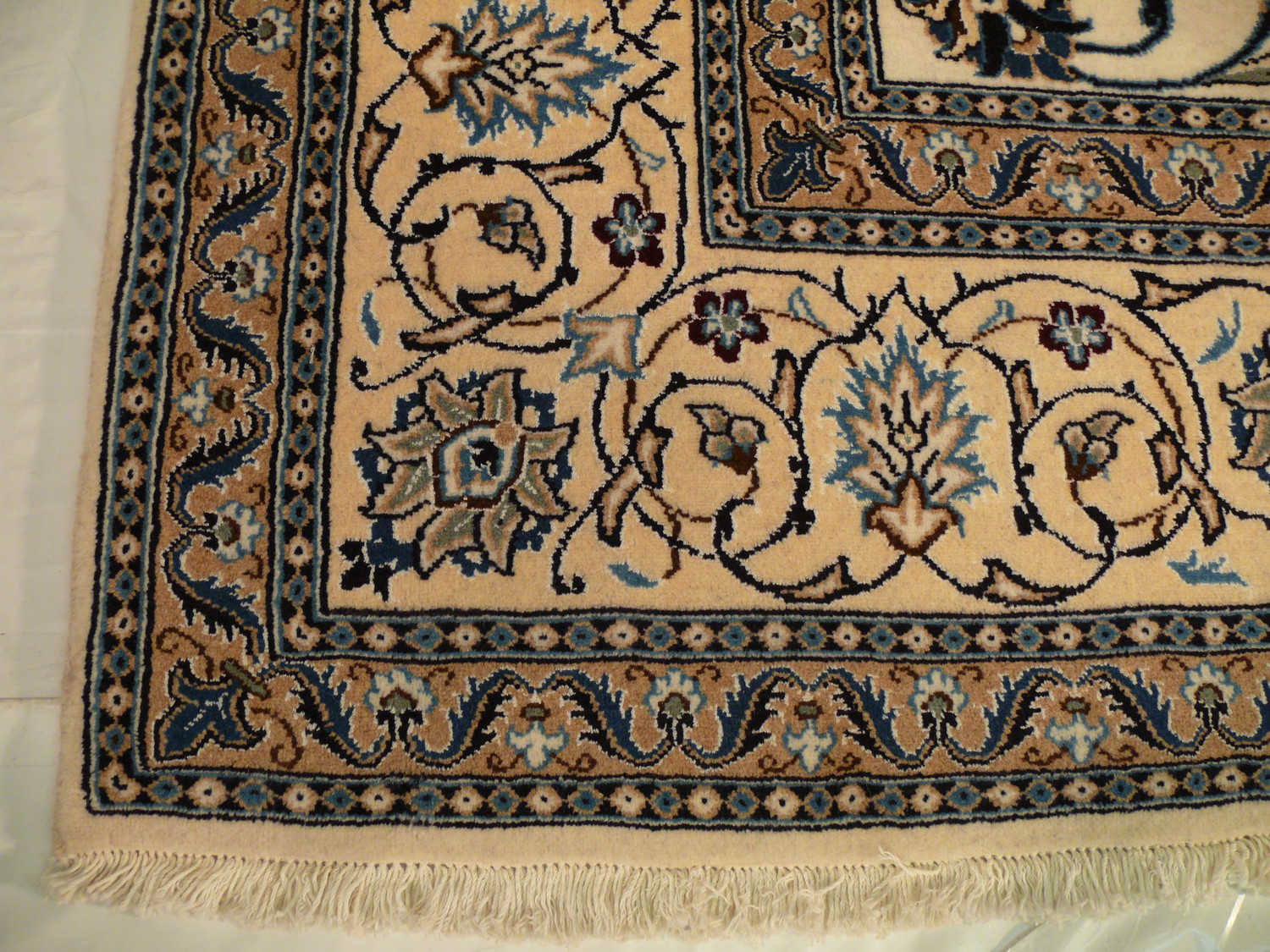 8' x 11'8" Persian Nain 9 LAA Wool & Silk Rug