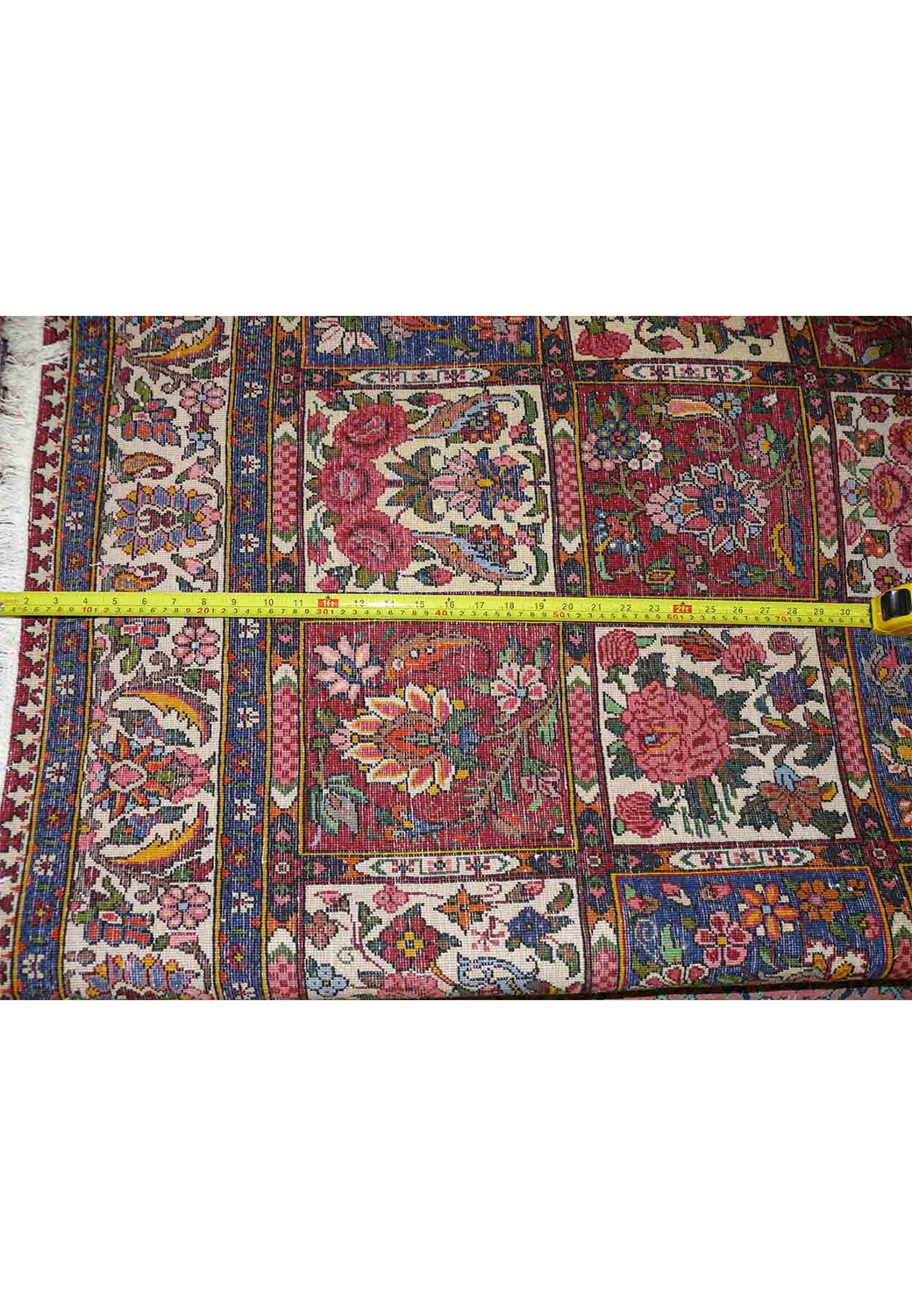 7 x 10'7" Botanical Panel Design Bakhtiari Rug