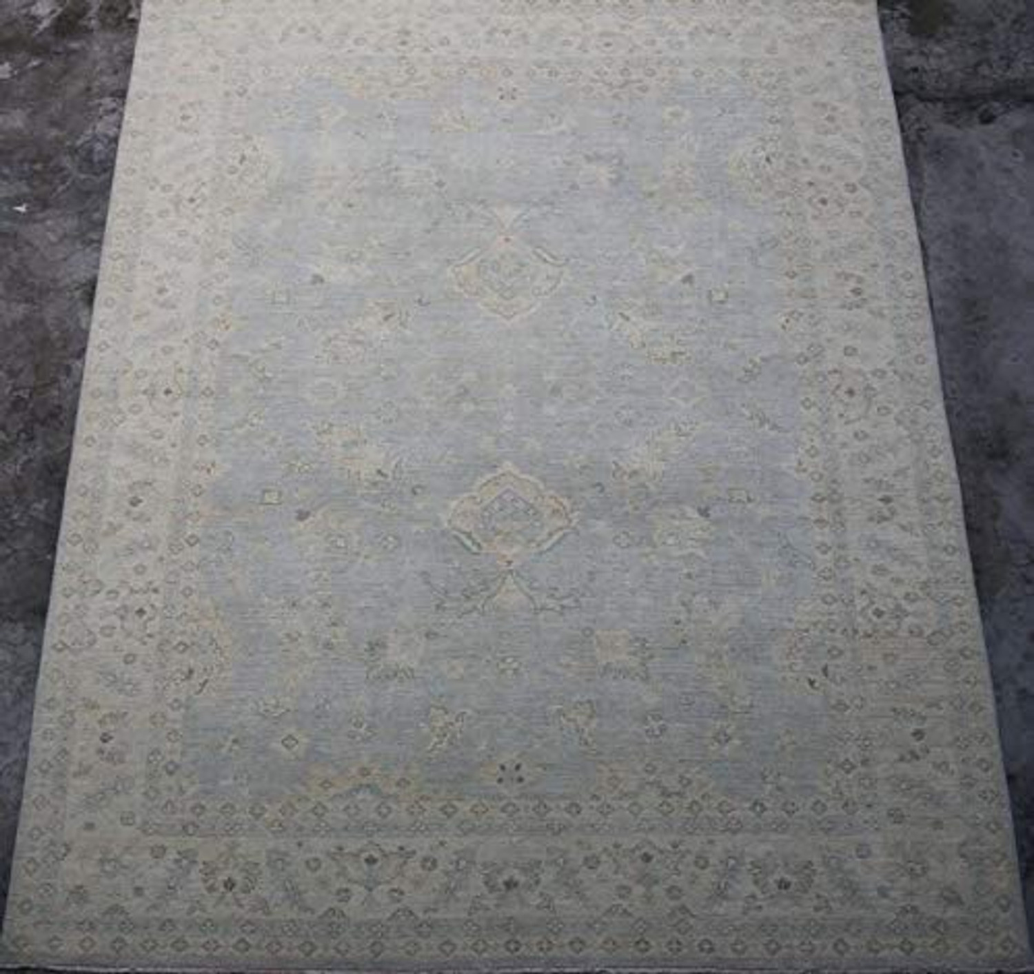 9 x 12 Transitional Antique Look Chobi Rug