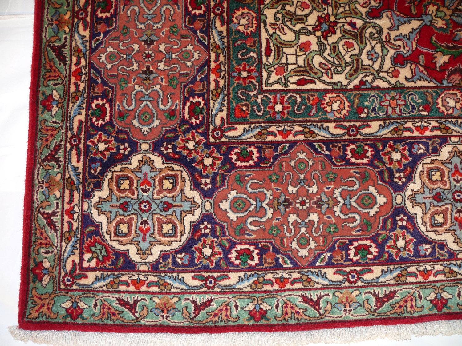 Persian Rug Tabriz Handmade Area Traditional 9'10x13'5 (10x13