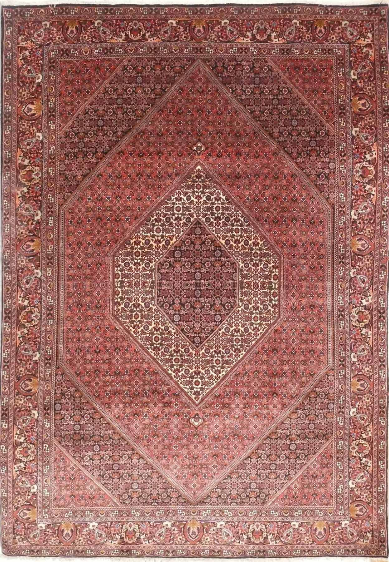 7 x 10 Persian Bijar Mahi Design Rug