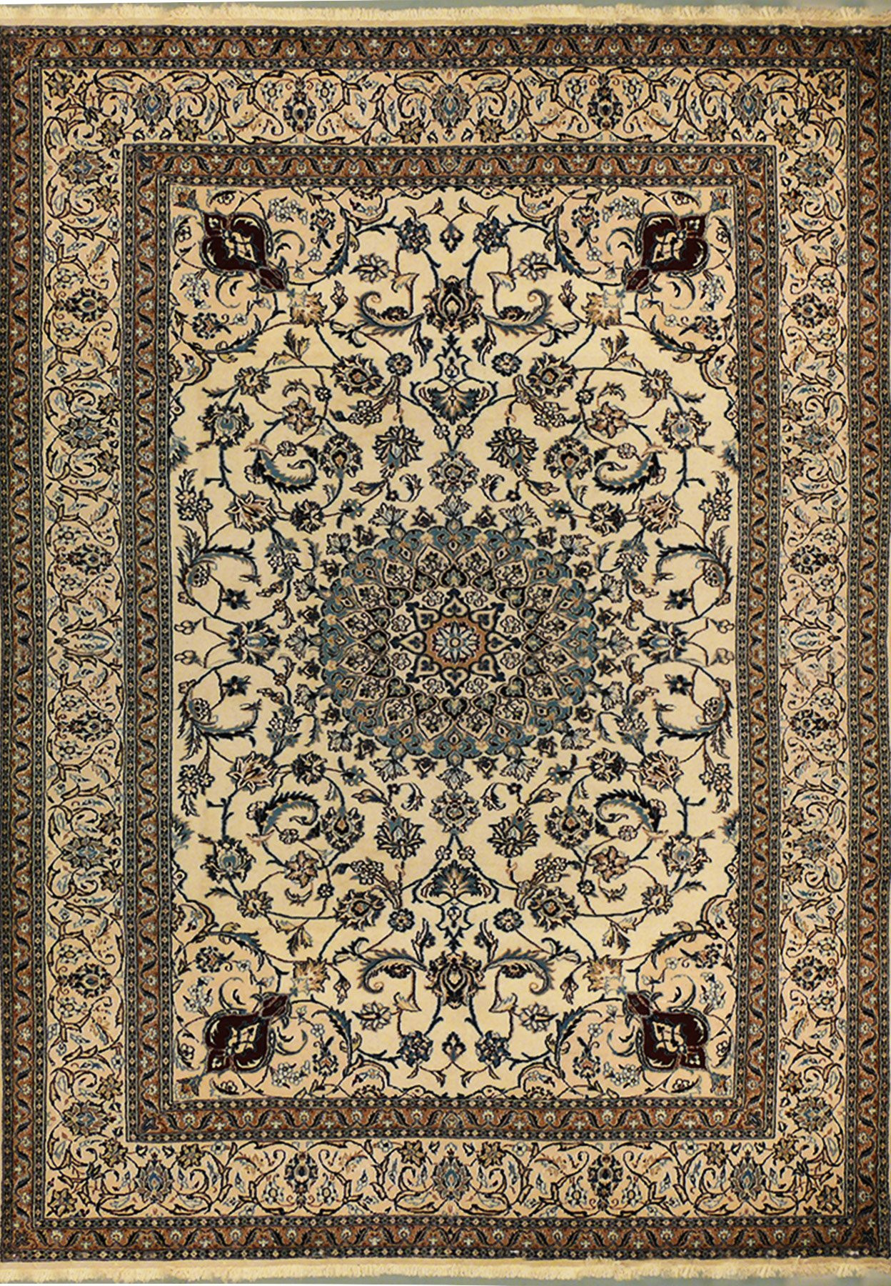 8'2" x 11'3" Persian Nain Rug