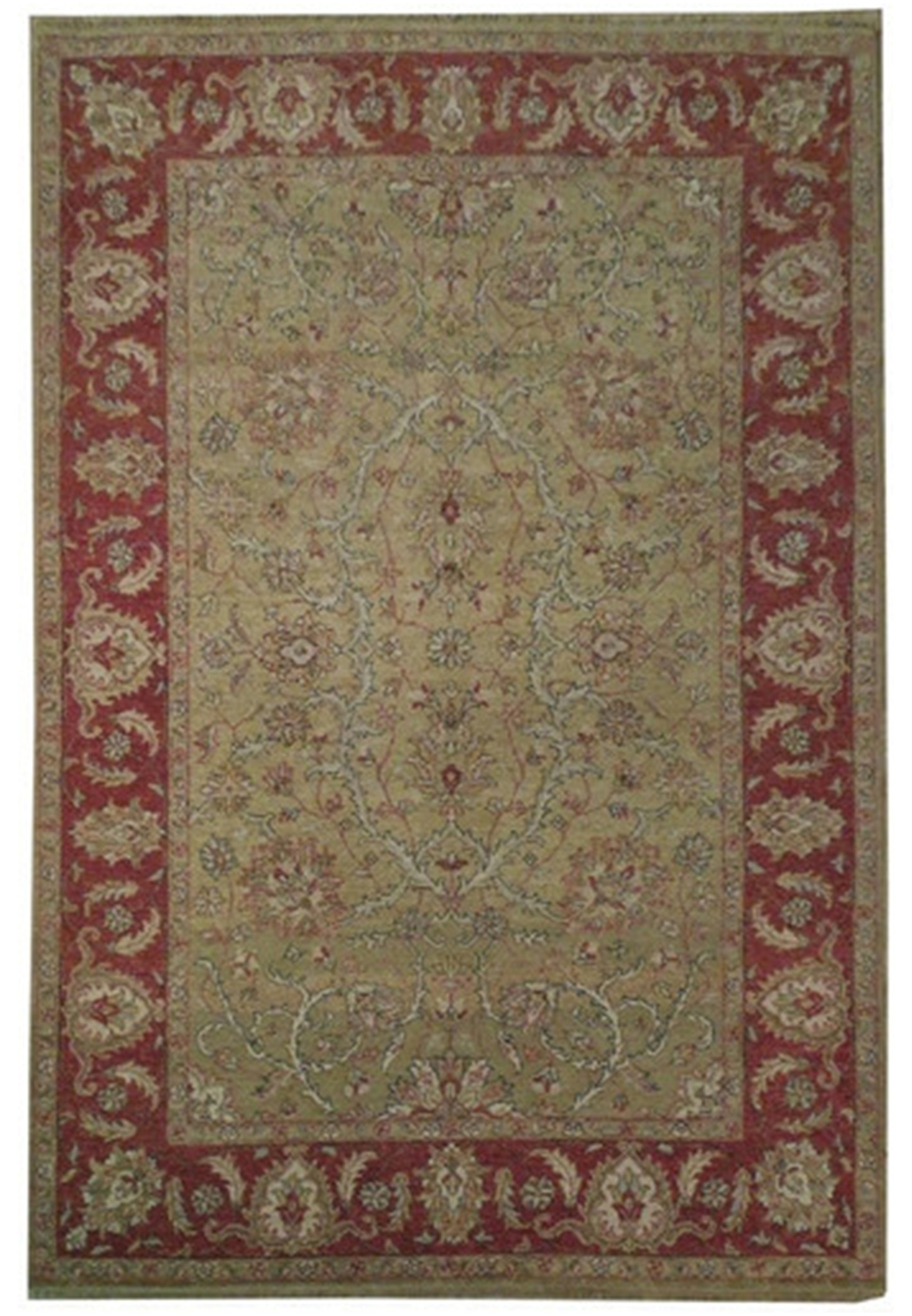 6x9 Authentic Vegetable Dyed Chobi Rug