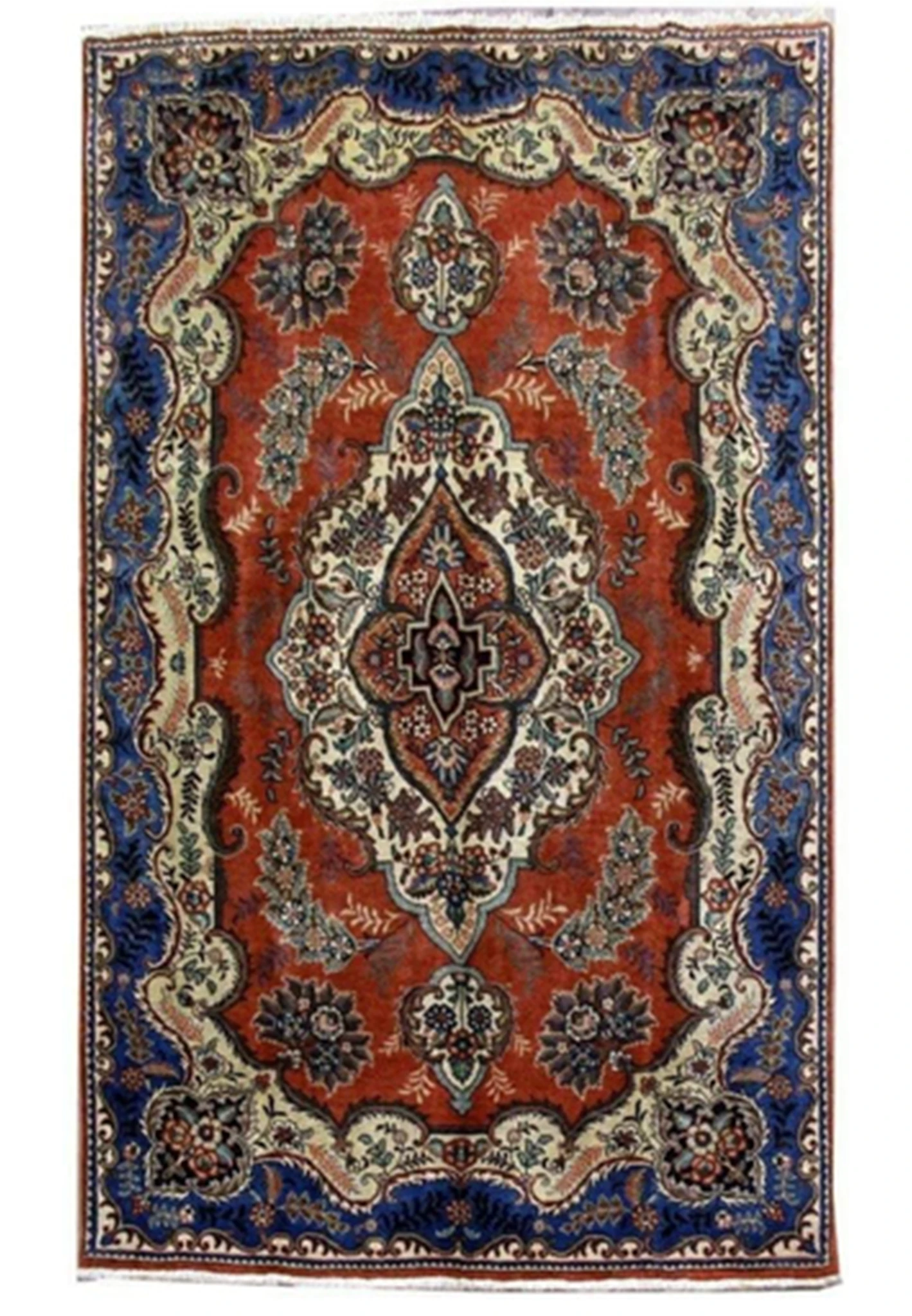 6'3 x 10'5 Persian Tabriz Rug