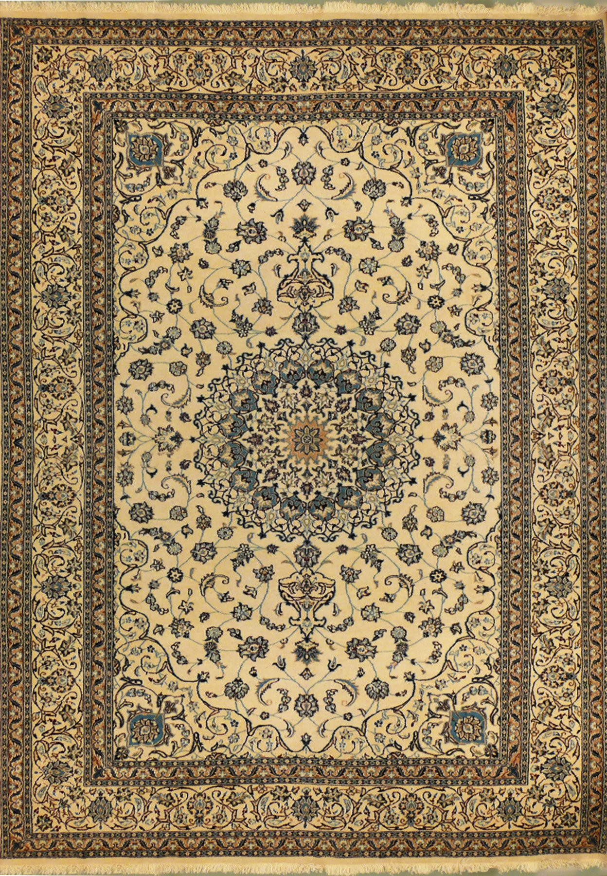 8'2" x 11'4" Persian Nain Rug