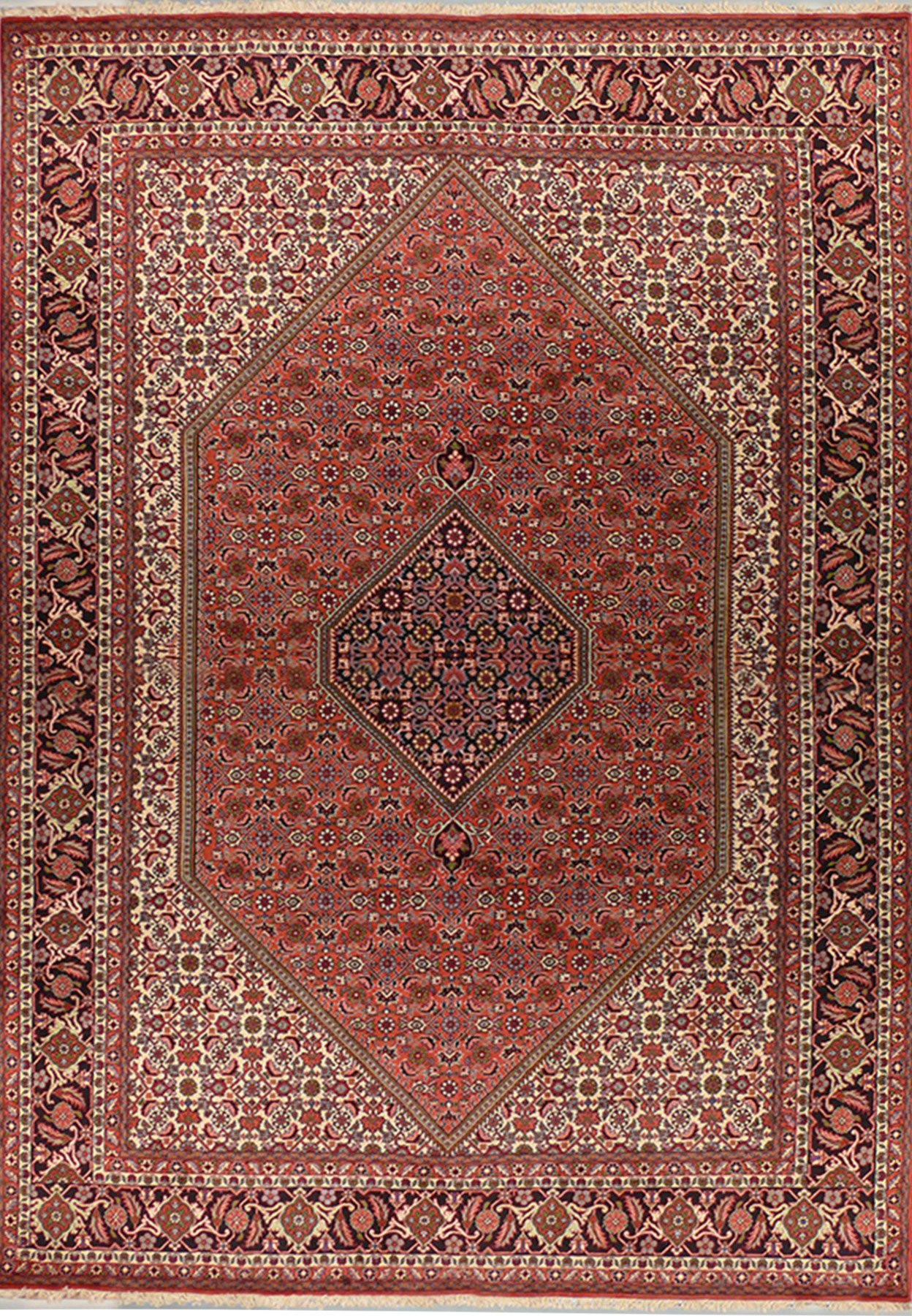 6'5 x 9'7 Persian Bijar Rug Mahi Design