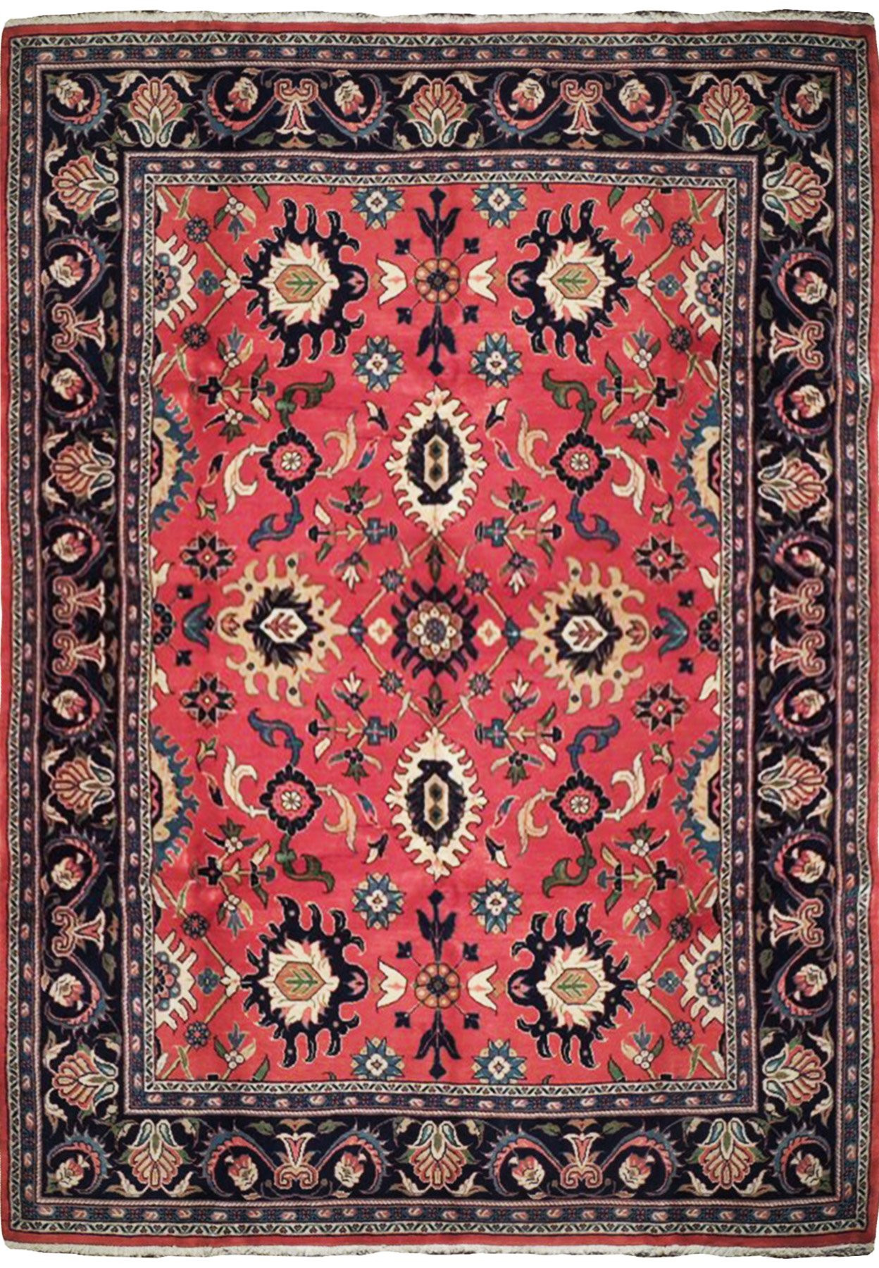 7 x 10'6" Persian Sarough Rug