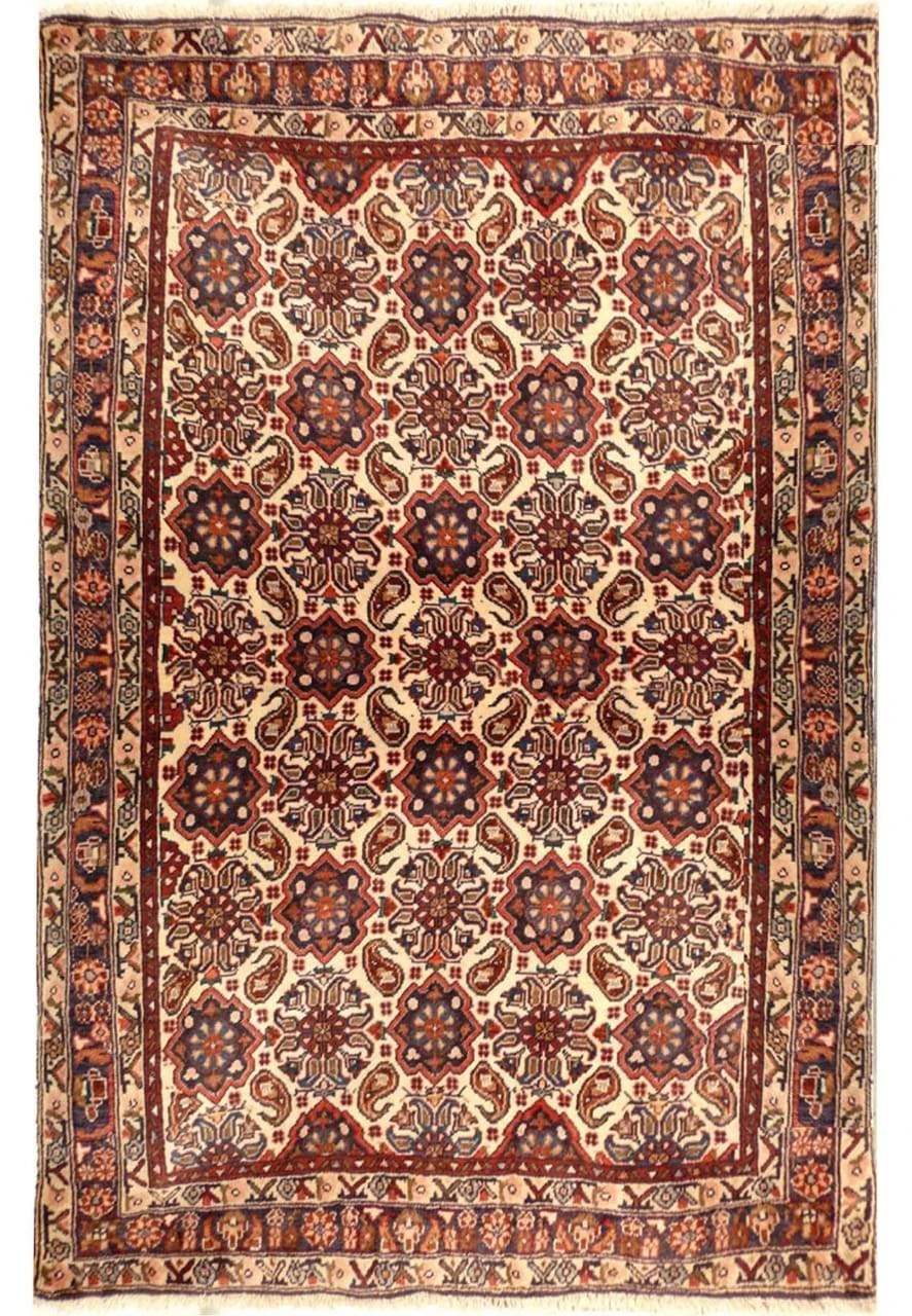 3'7 x 5 Antique Persian Koliai Rug