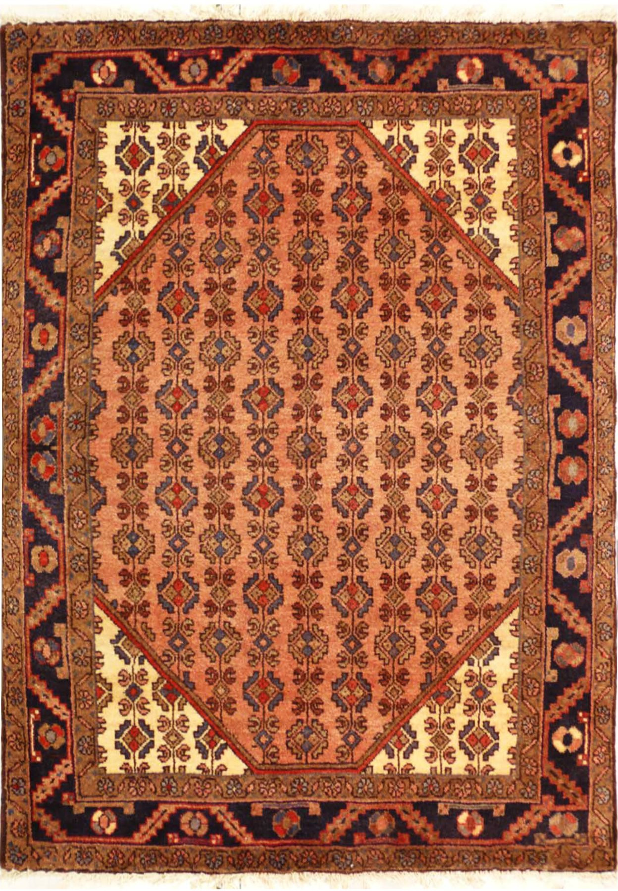 3'5 x 4'6 Persian Songhor Rug