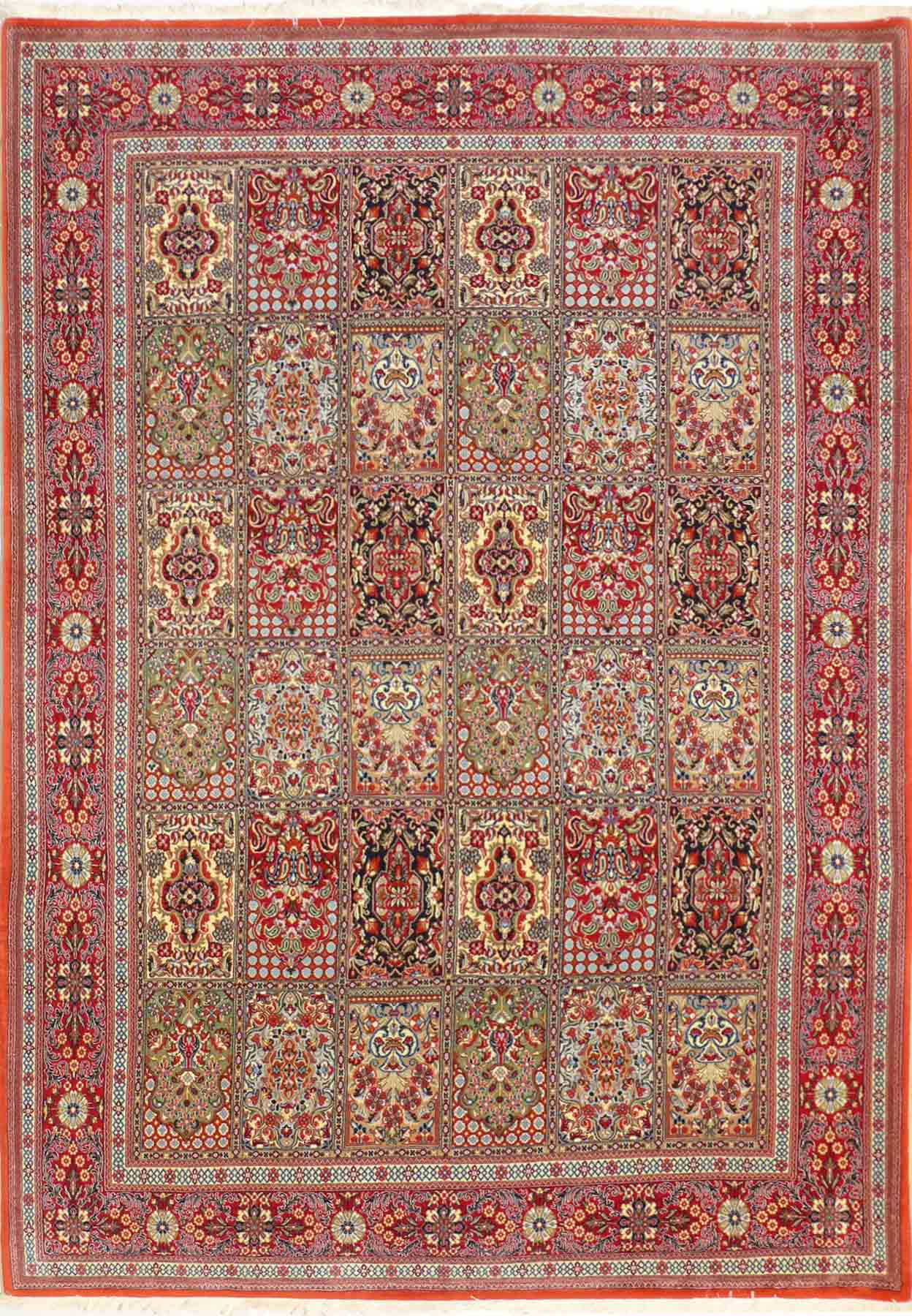 6'7 x 9'9 Persian Qum Kork Rug