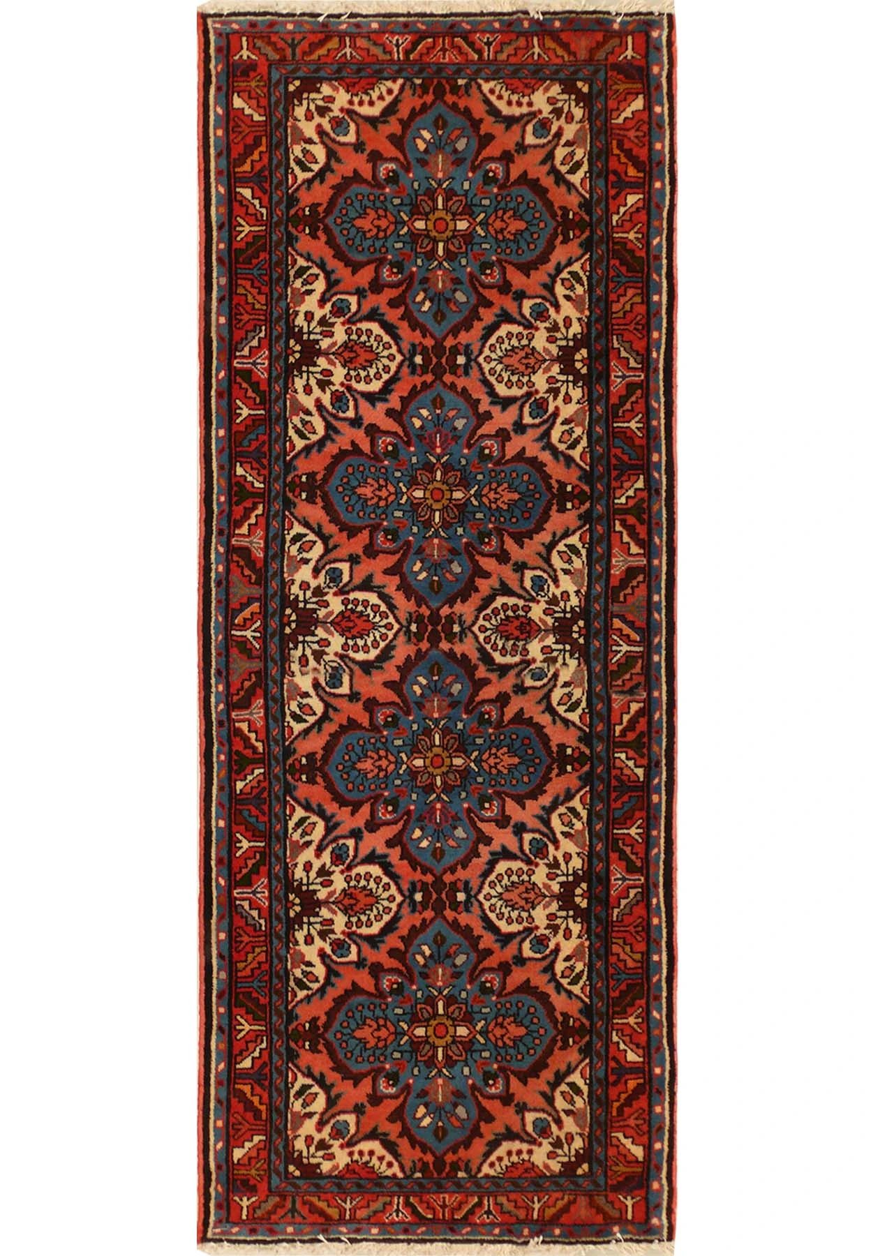 2'6 x 6'7 Persian Farahan Runner Rug