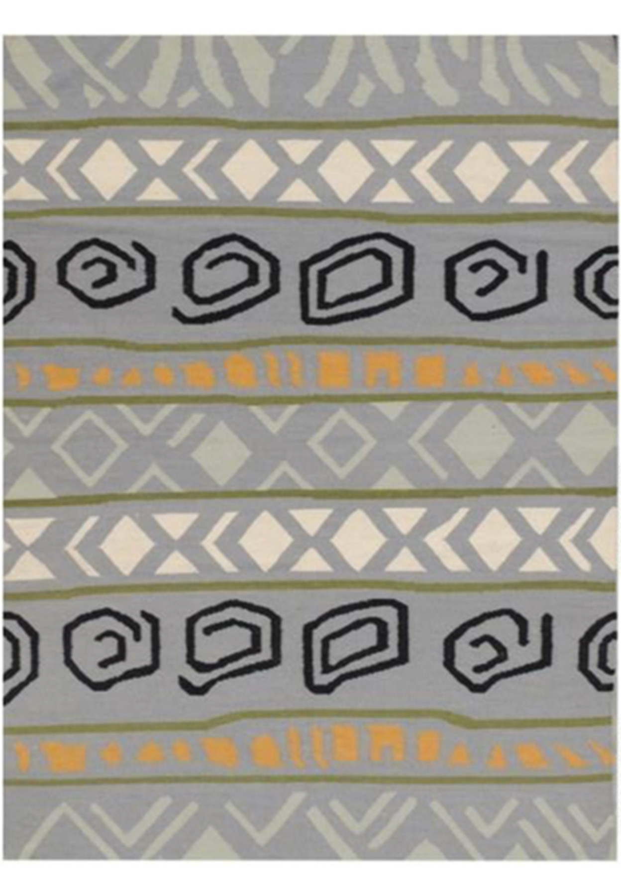 5 x 8 Authentic Handmade Flat Weave Kilim Rug 1