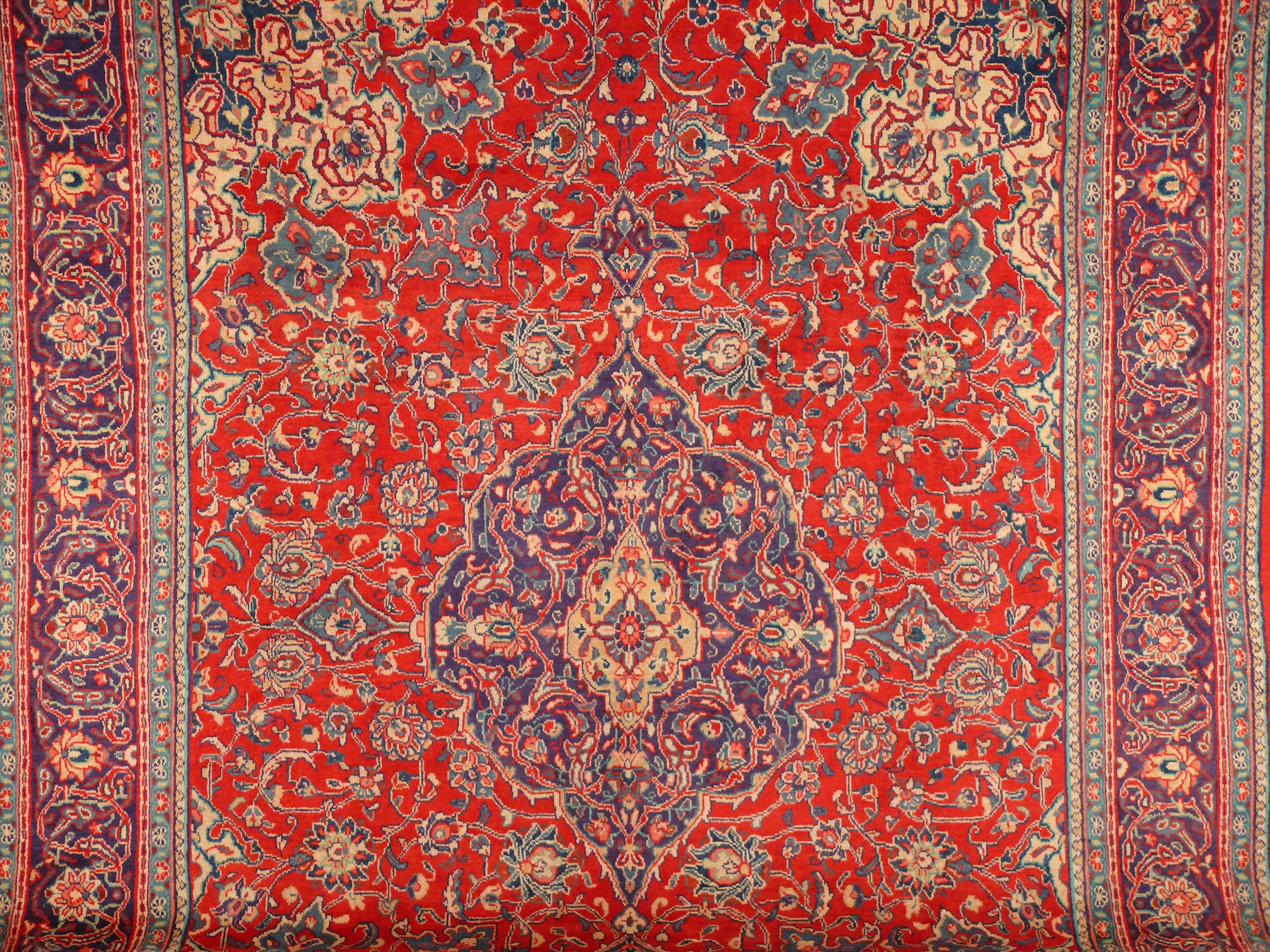 9'5 x 13 Persian Mahal Rug