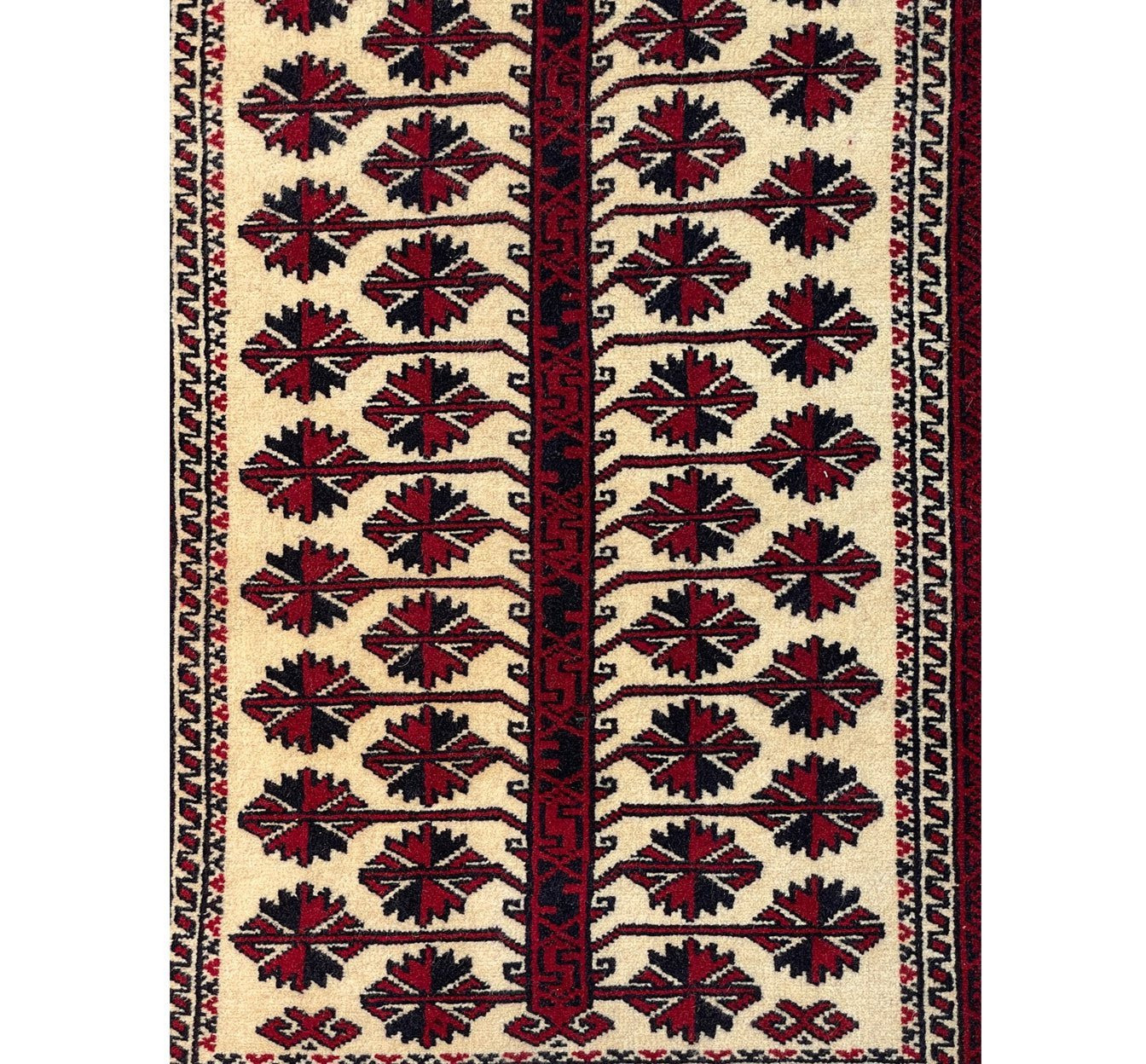 3'2" x 4'5" Persian Baluch Rug