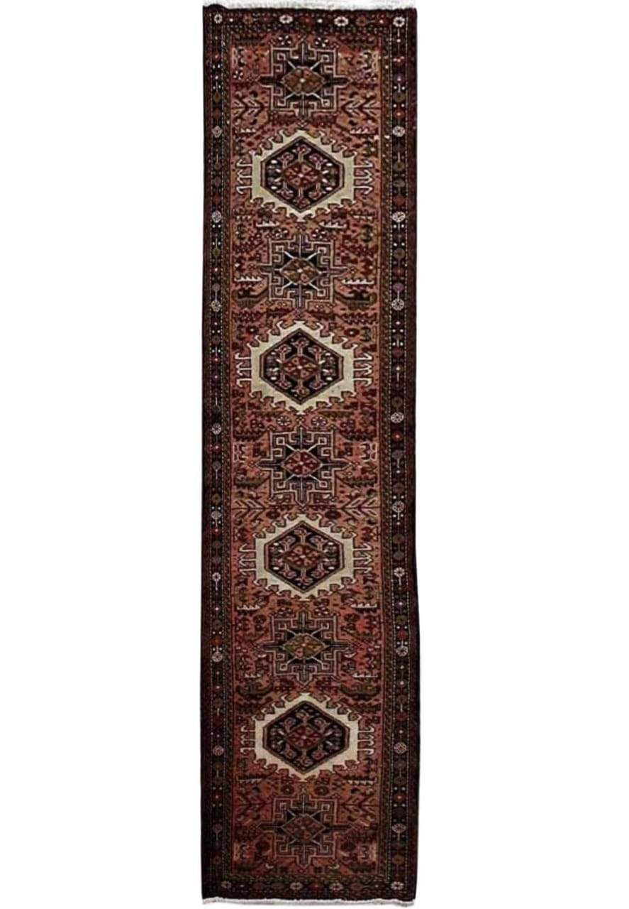 2'3 x 9'4 Persian Heriz Runner Rug