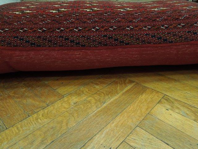 Bokhara Oriental Village Red 2x4 Pillow Rare