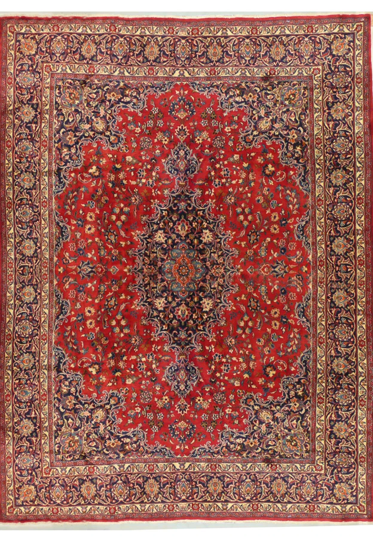 9'5" x 12'8" Persian Mashad Rug