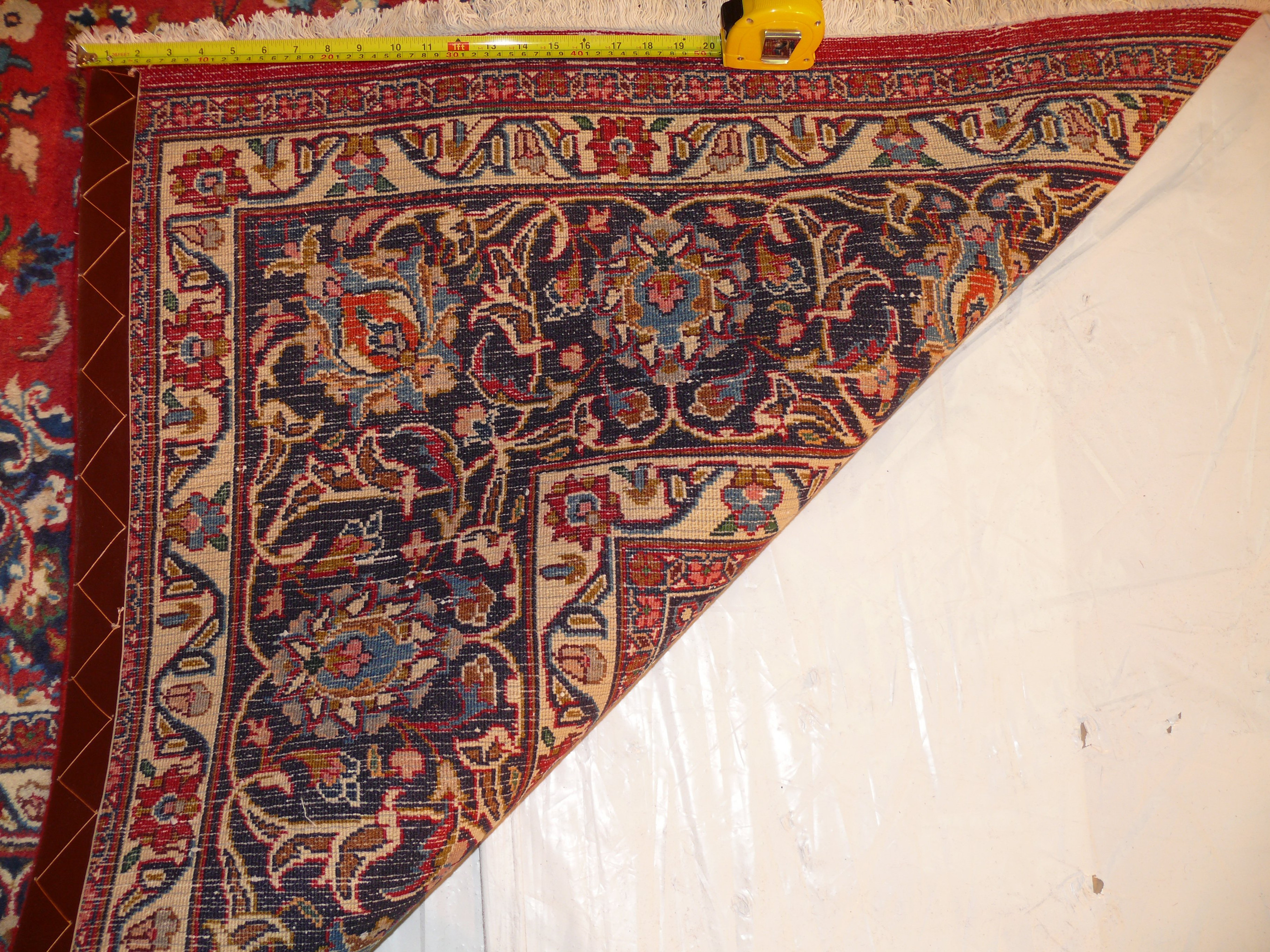 9'5" x 12'8" Persian Mashad Rug
