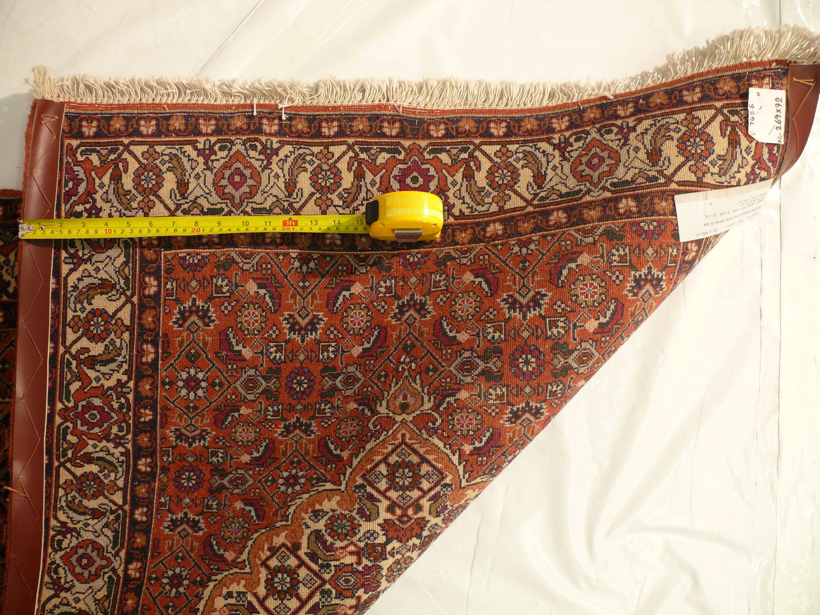 3 x 9 High Quality Bijar Runner Rug