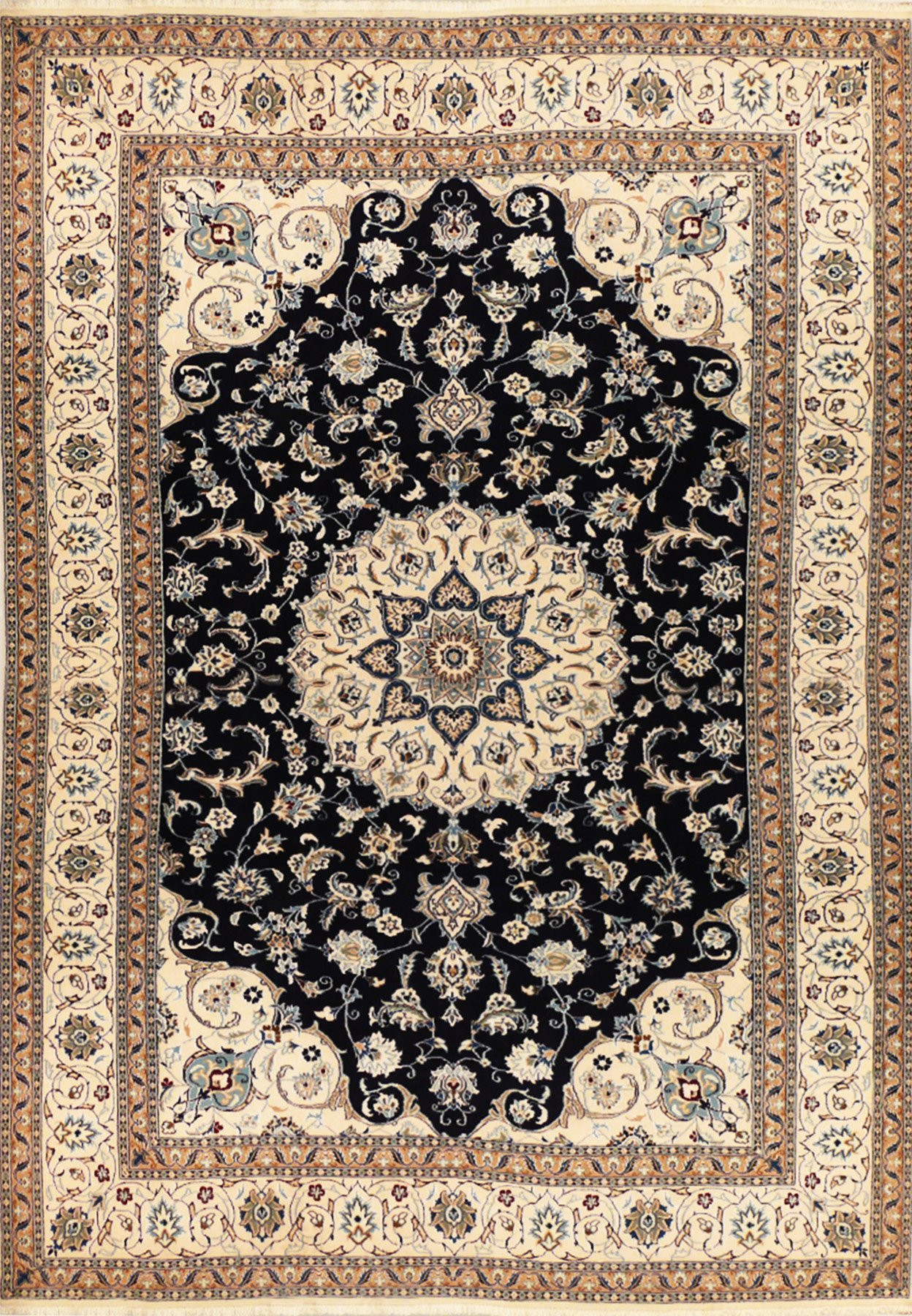 8'1" x 11'7" Persian Nain Rug