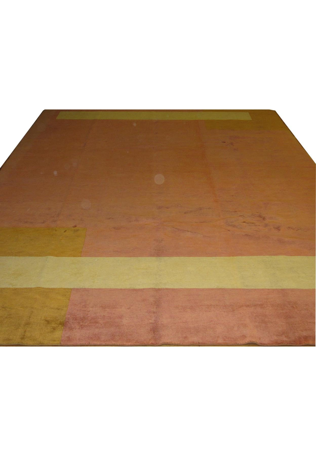 10 x 14 Soft and Shiny Wool Modern Handmade Rug