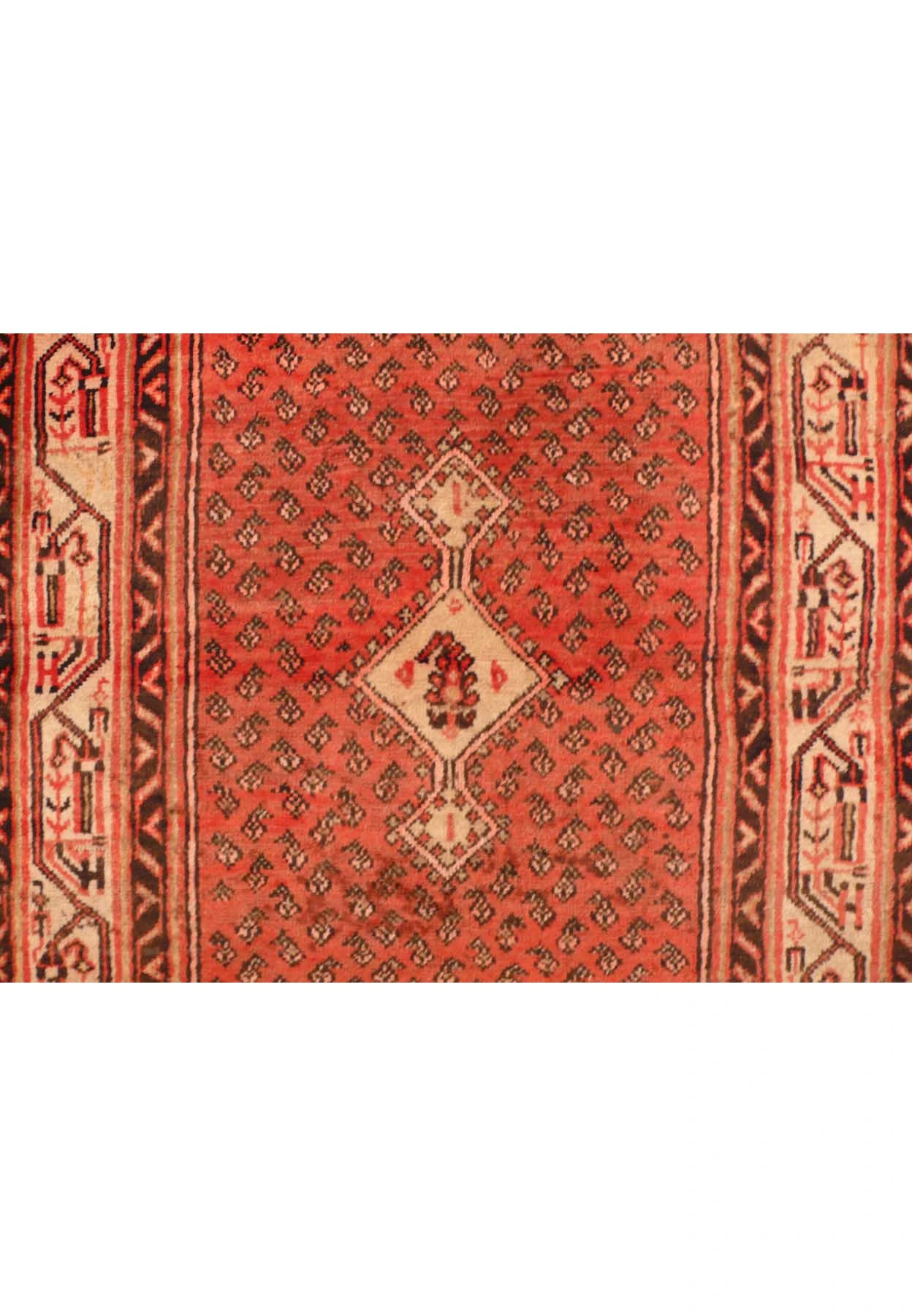 3'8 x 10'2 Persian Hamedan Runner