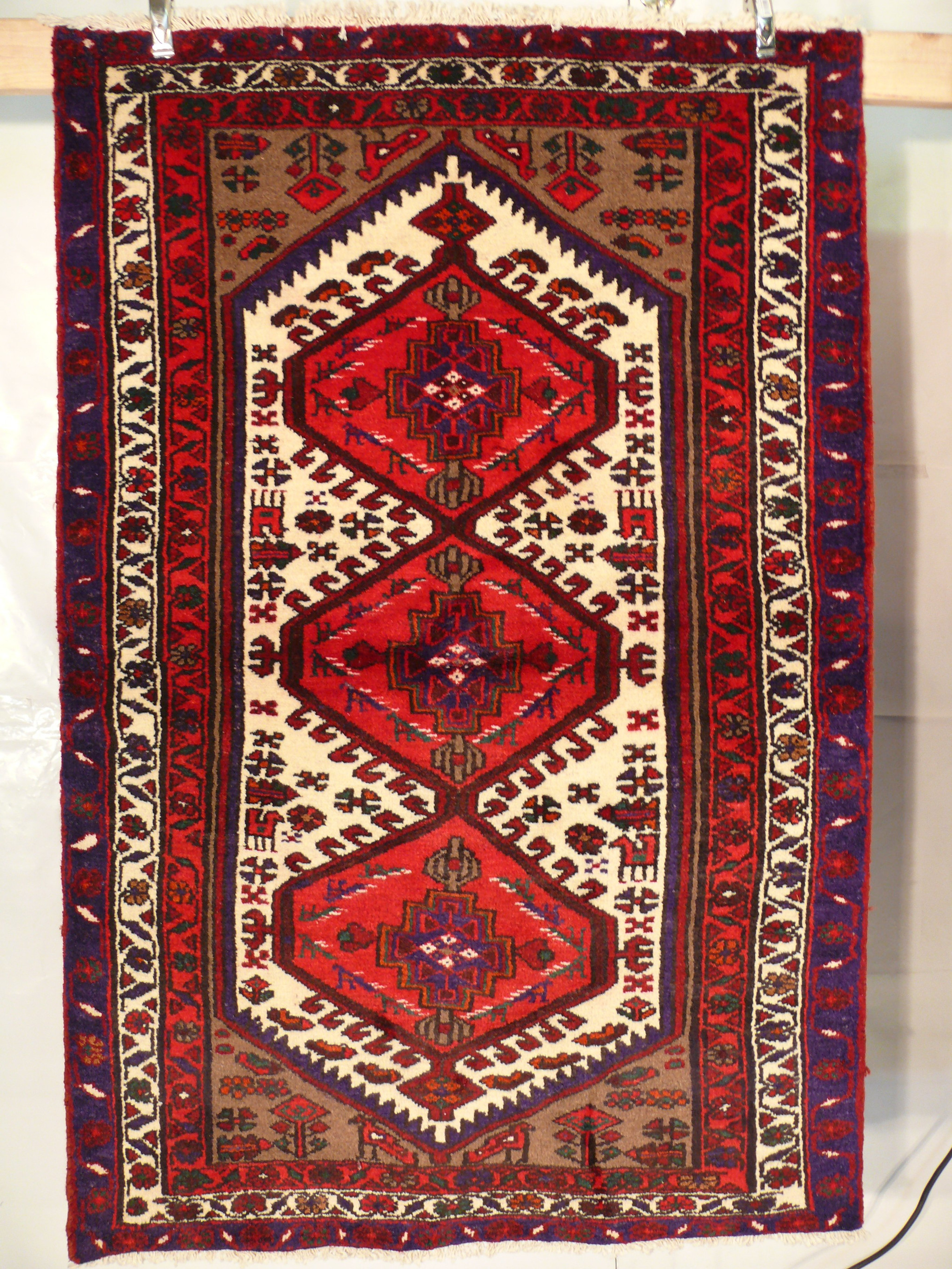 3 x 5 Persian Hamedan Rug 17