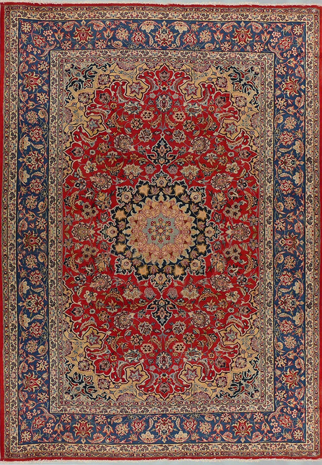 9'5" x 12'6" Persian Mashad Rug