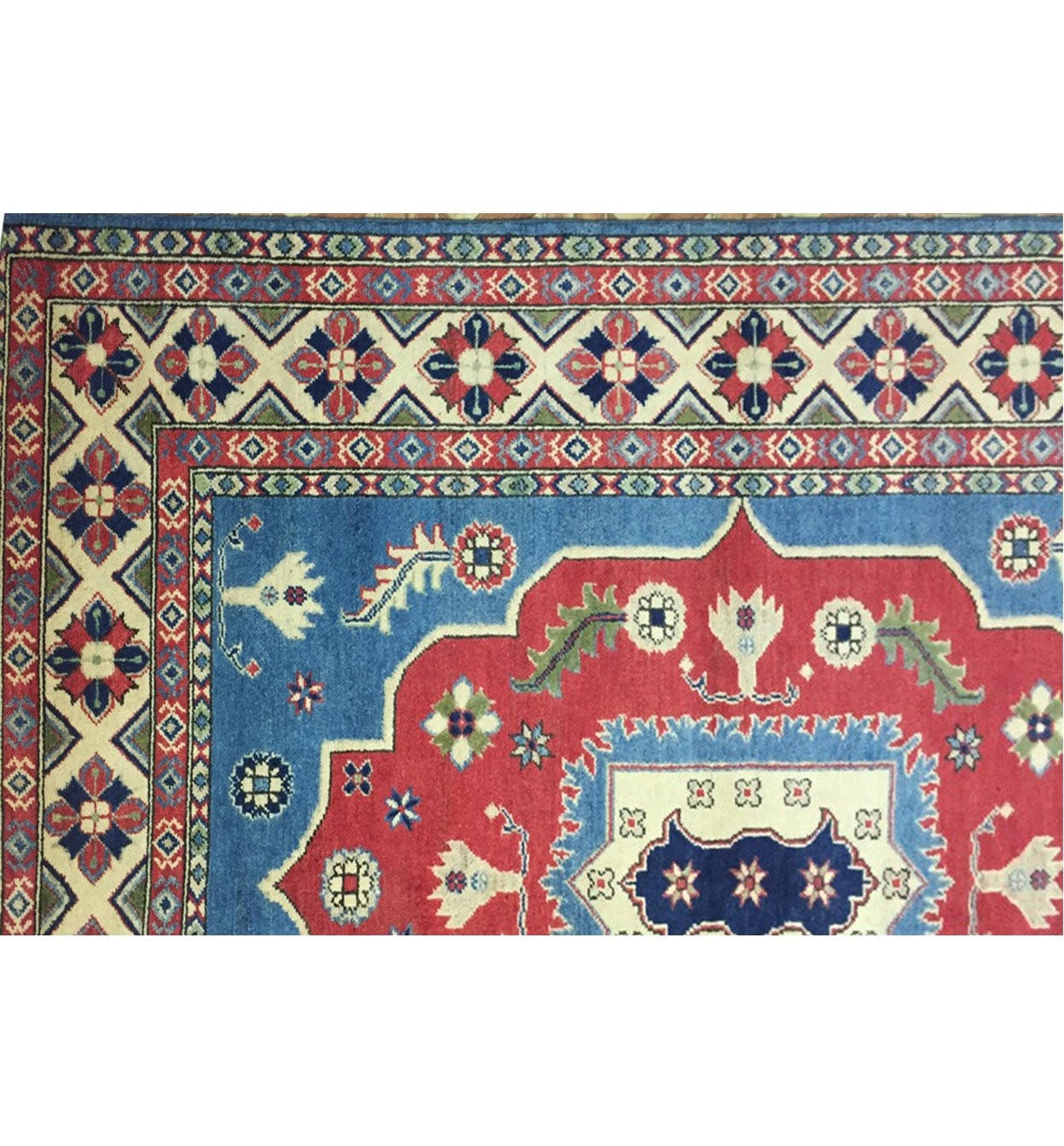 5'8" x 19'3" Caucasian Kazak Runner Rug