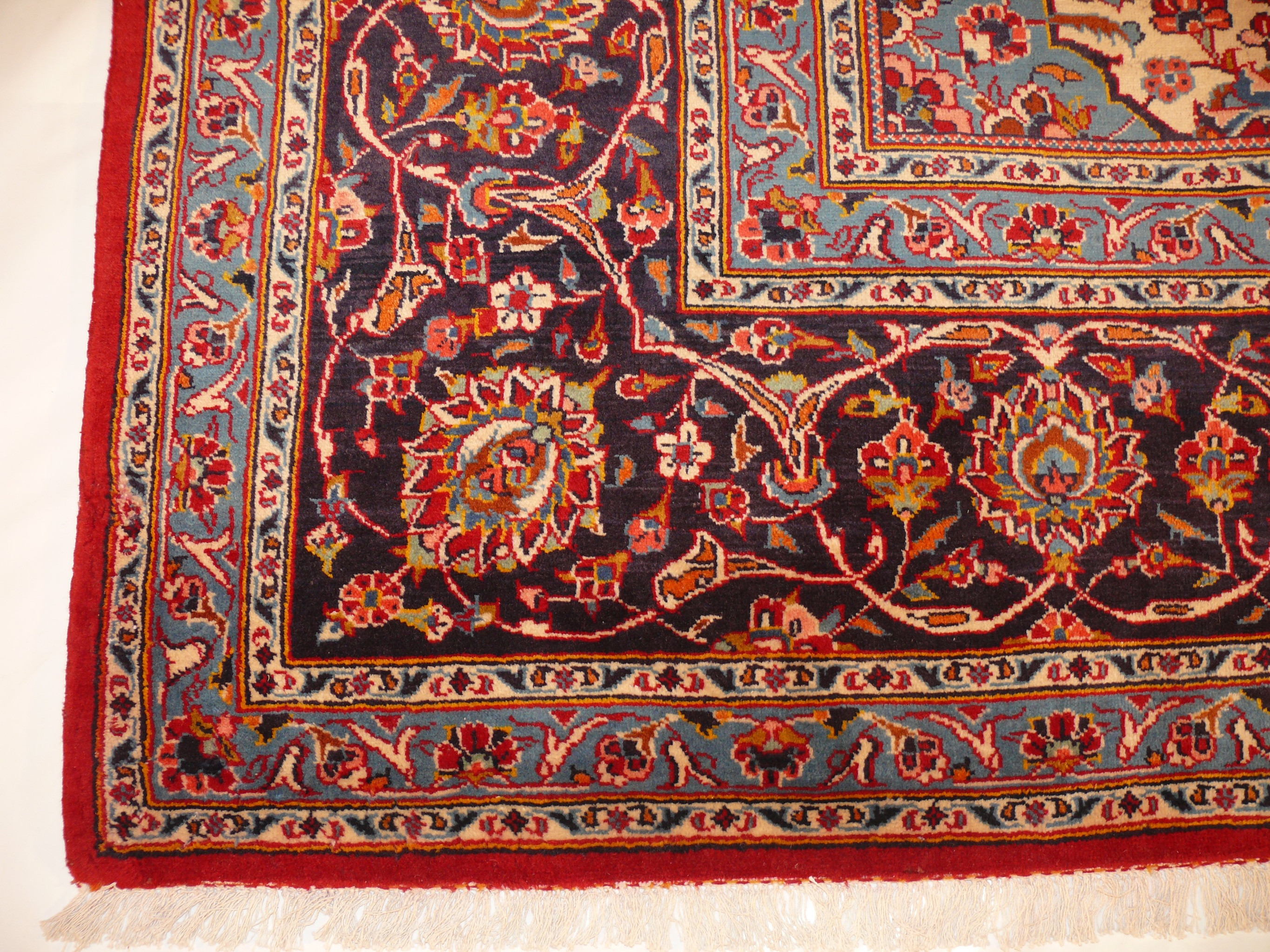 10'2" x 14'1" Persian Kashan Rug