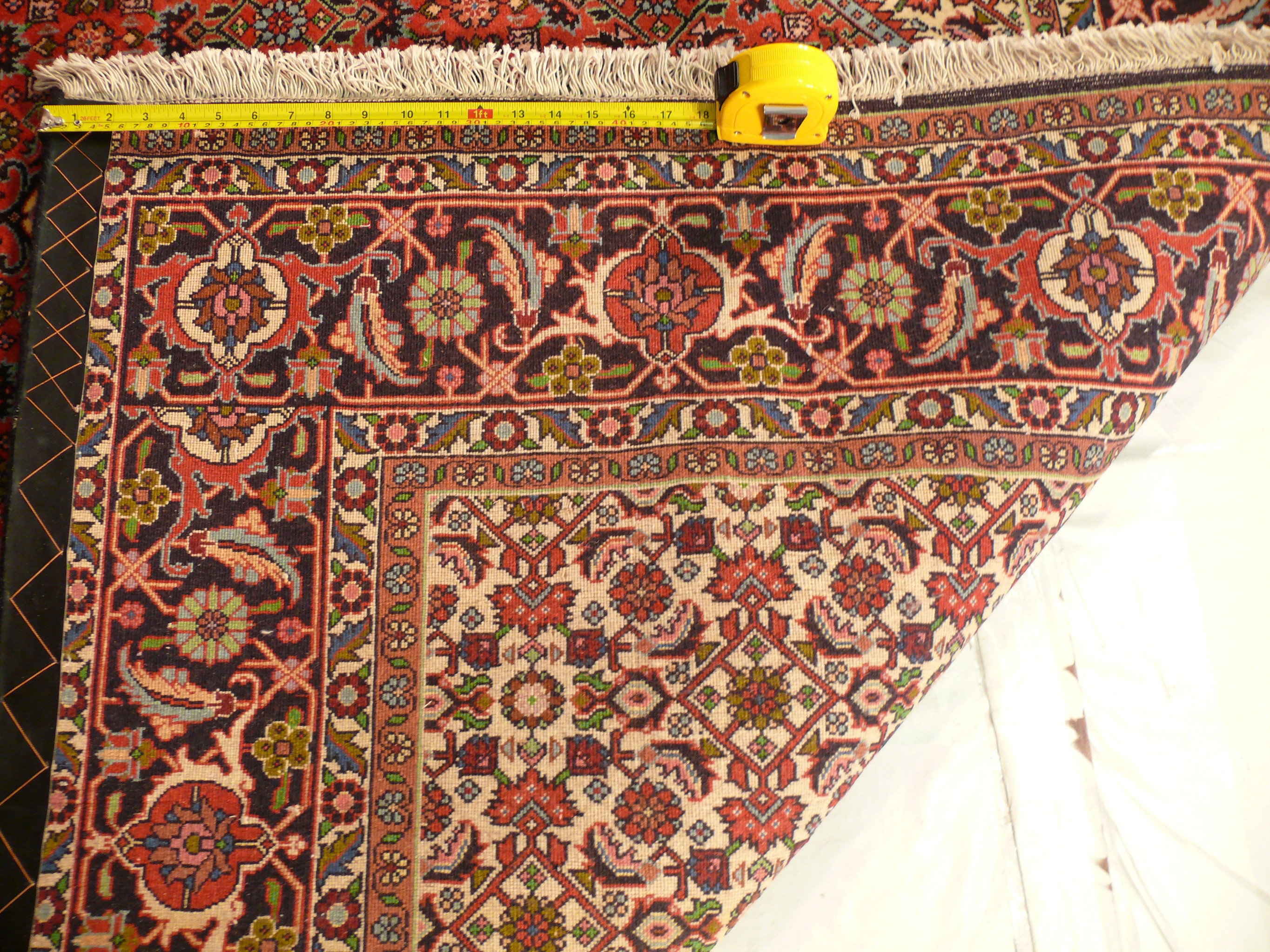 6'3 x 9'6 Persian Bijar Rug Mahi Design