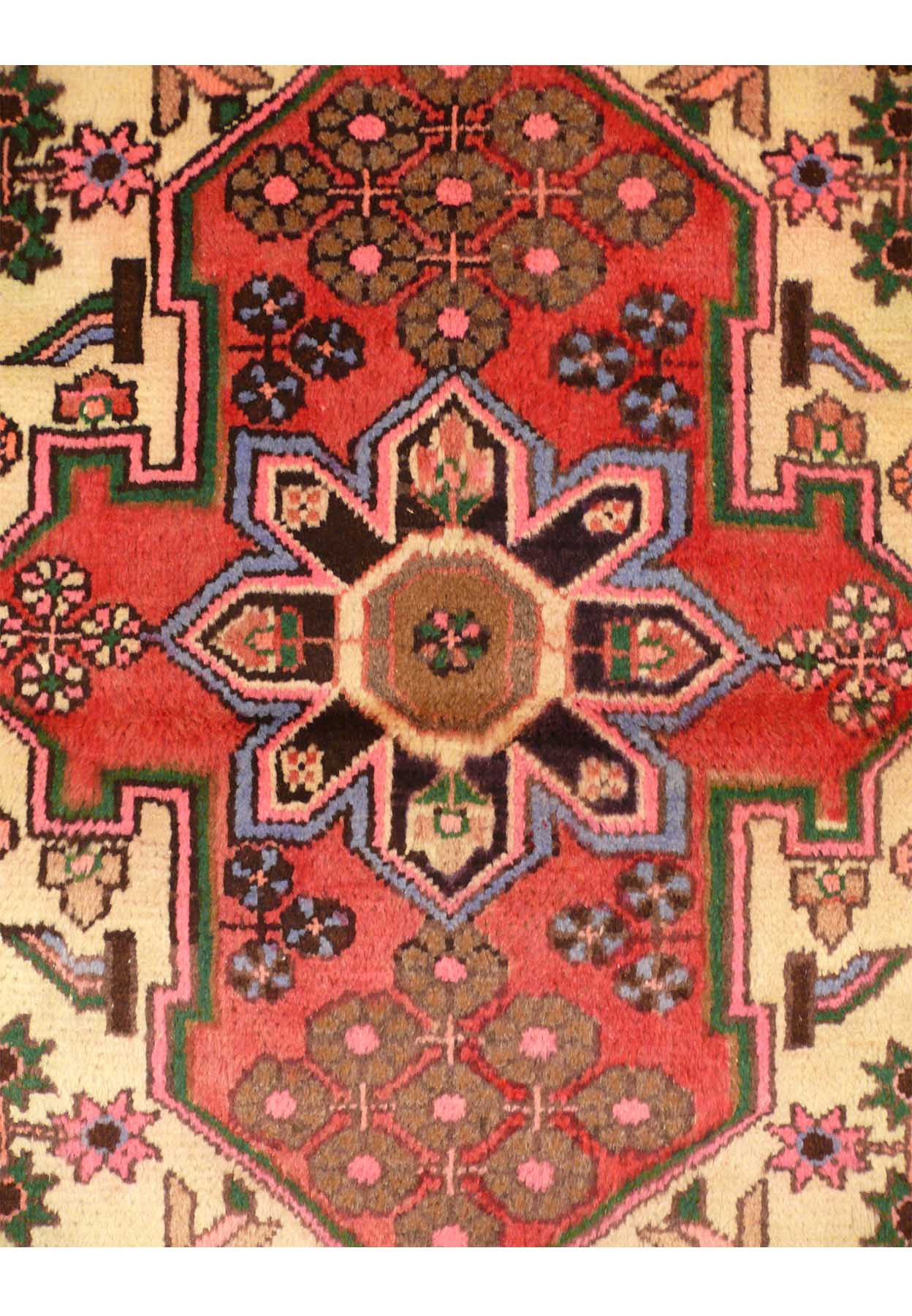 3'4 x 5 Persian Enjlas Rug