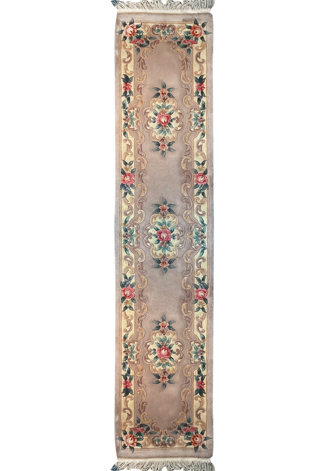 2'3 x 11 Oriental Art Deco Runner Rug
