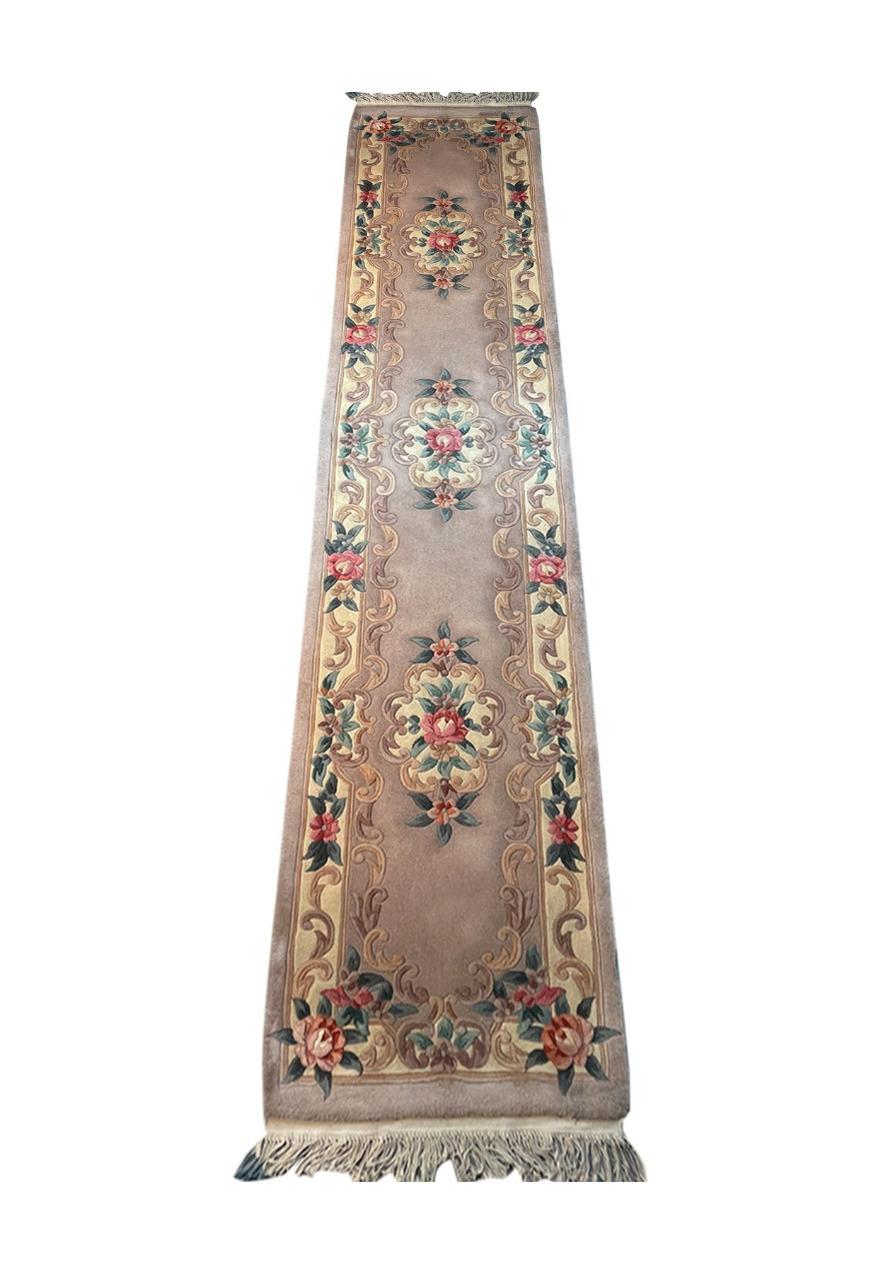 2'3 x 11 Oriental Art Deco Runner Rug