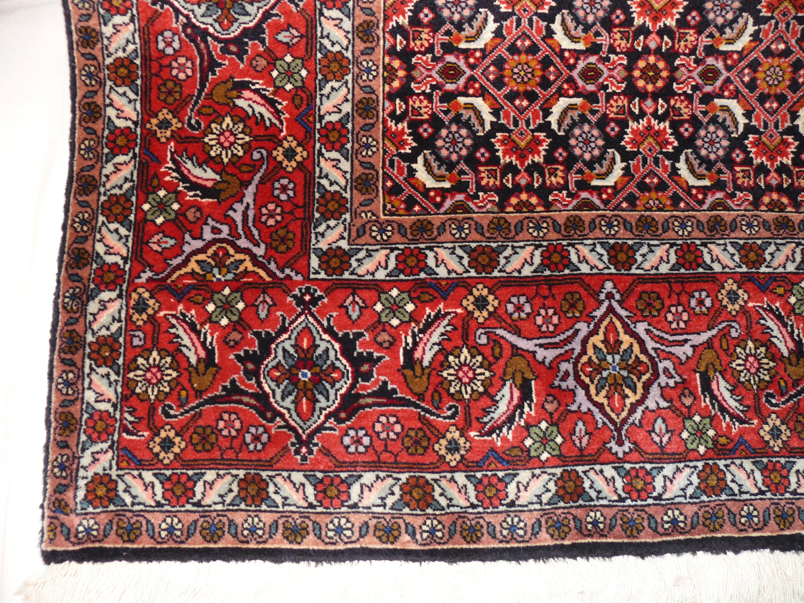 6'6  x 9'9 Persian Bijar Rug Mahi Design