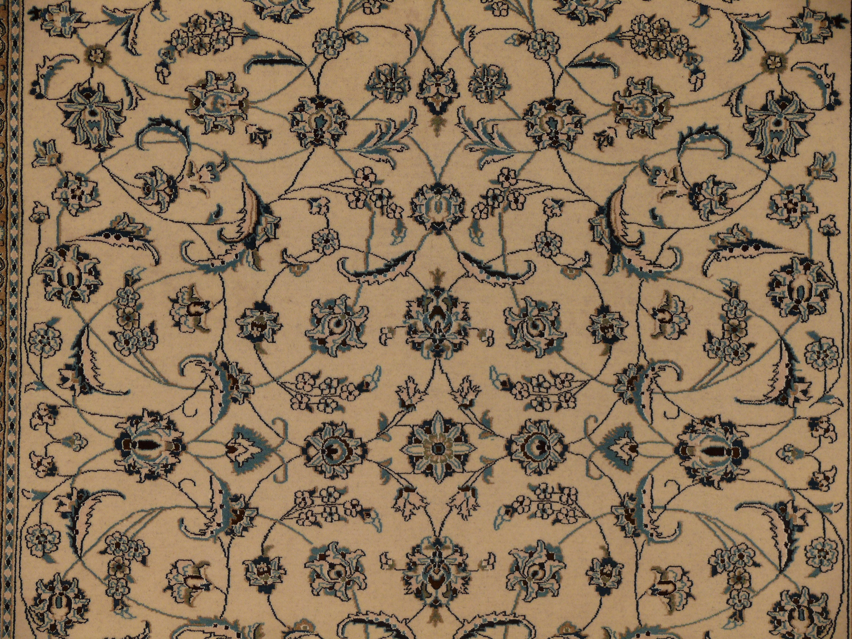 8 x 11'5 Persian Nain All Over Design Rug