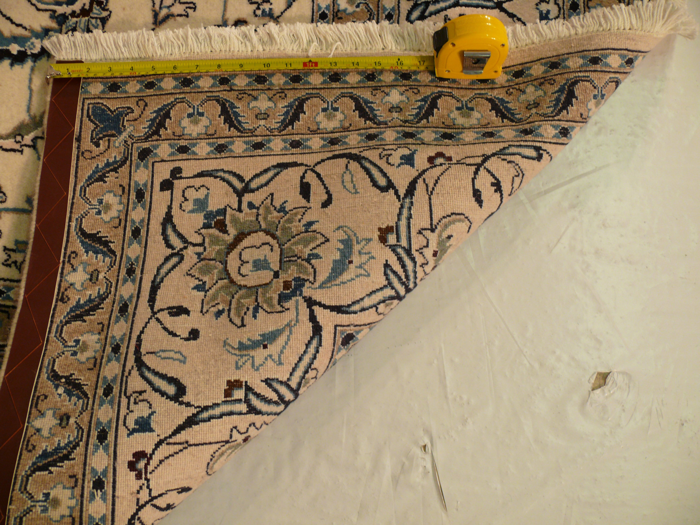 8 x 11'5 Persian Nain All Over Design Rug