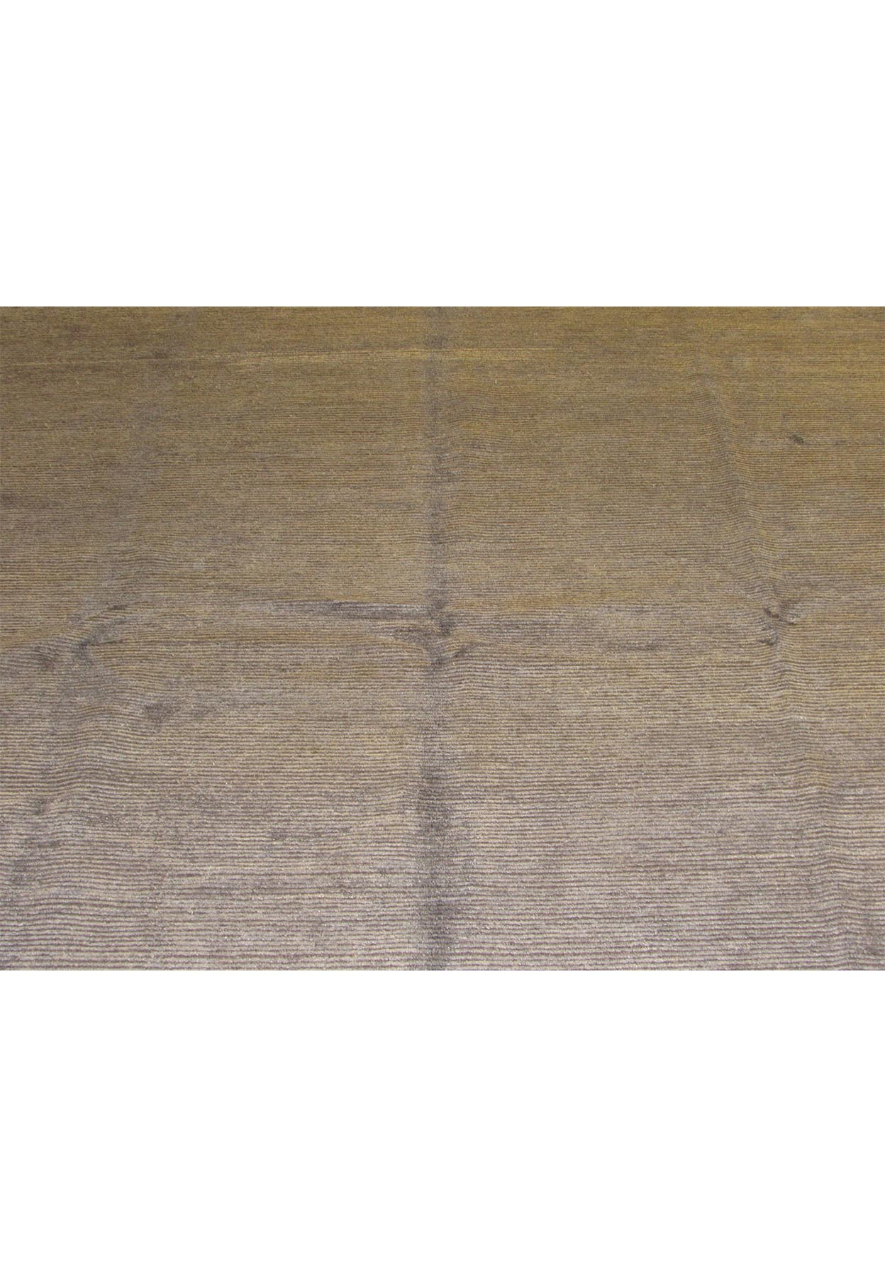 8 x 10 Modern Charcoal Colored Wool and Silk Rug