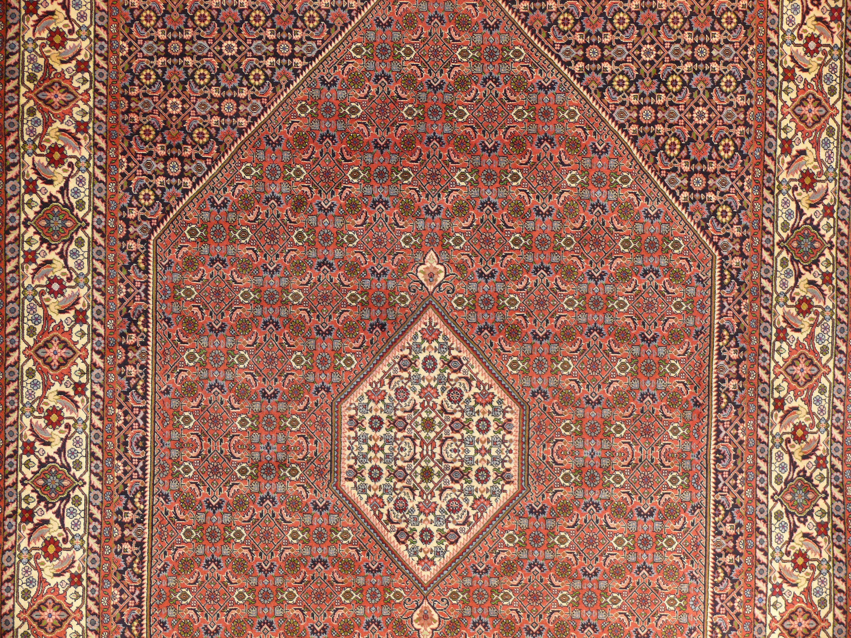 6'6" x 9'9" Persian Bijar Rug