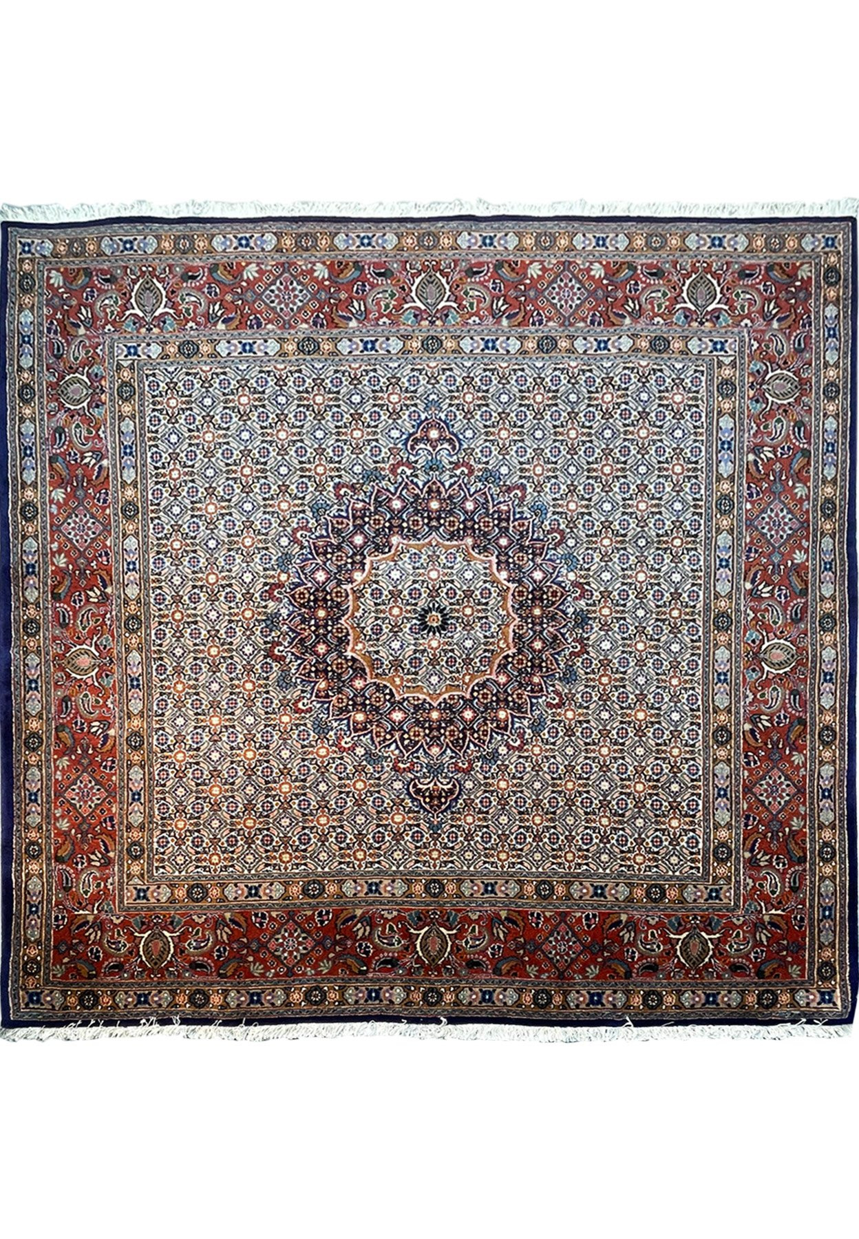 6'5" x 6'5" Persian Moud Square Rug