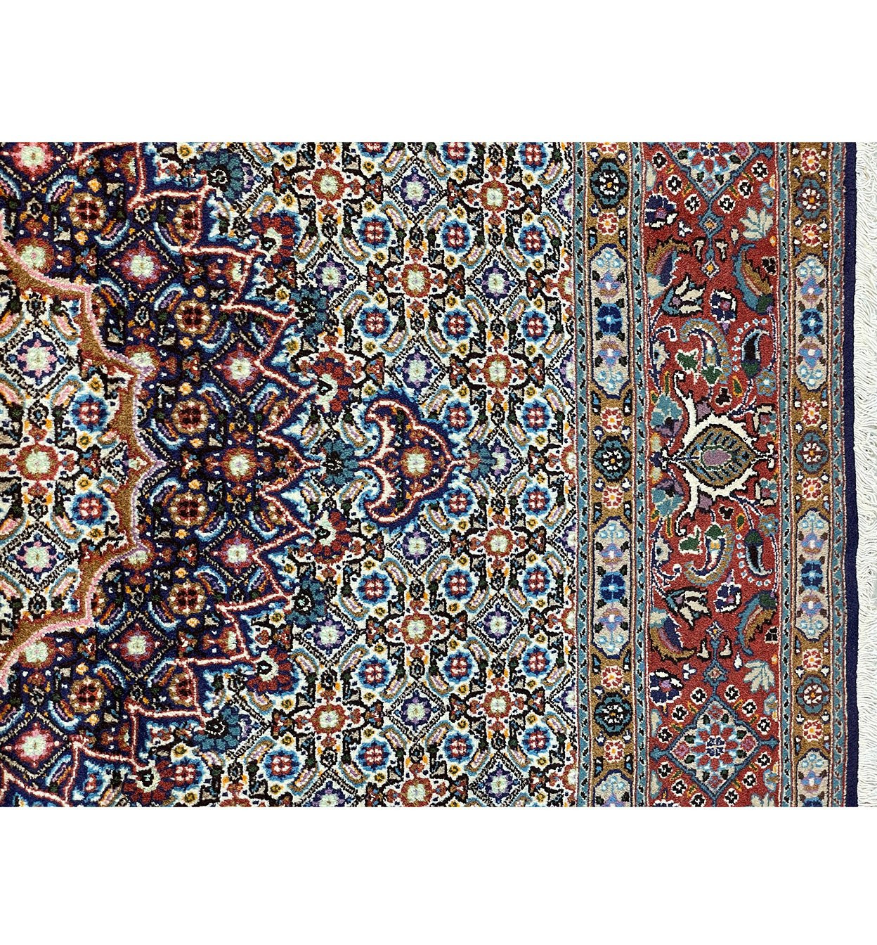 6'5" x 6'5" Persian Moud Square Rug