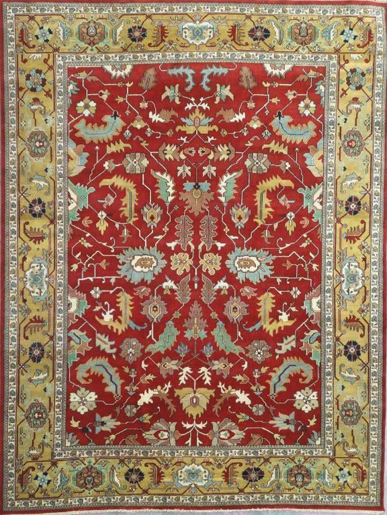 12 x 16 Geometric Oriental Serapi Rug