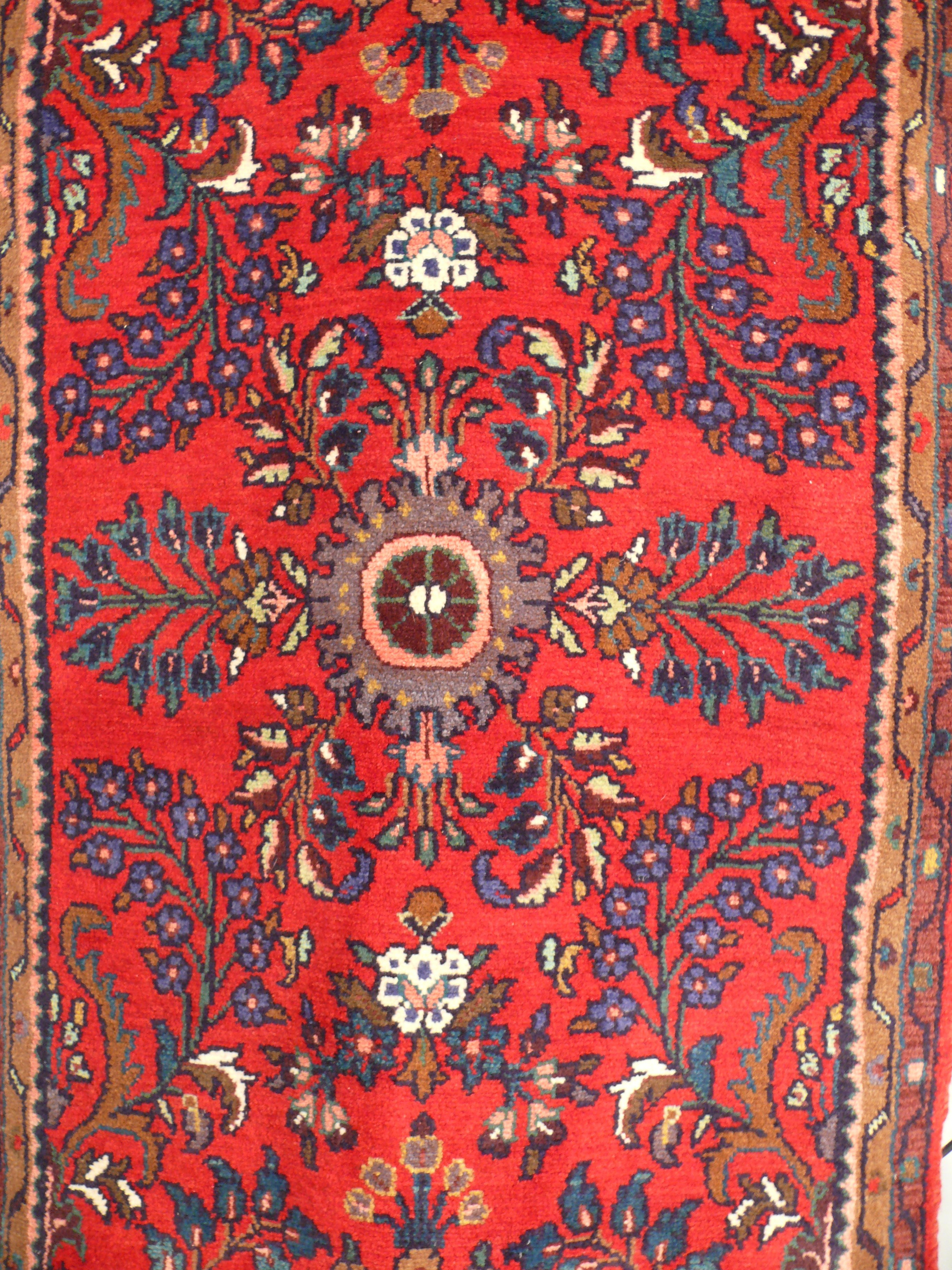 2'7 x 10'2 Persian Semi Antique Mehraban Runner Rug