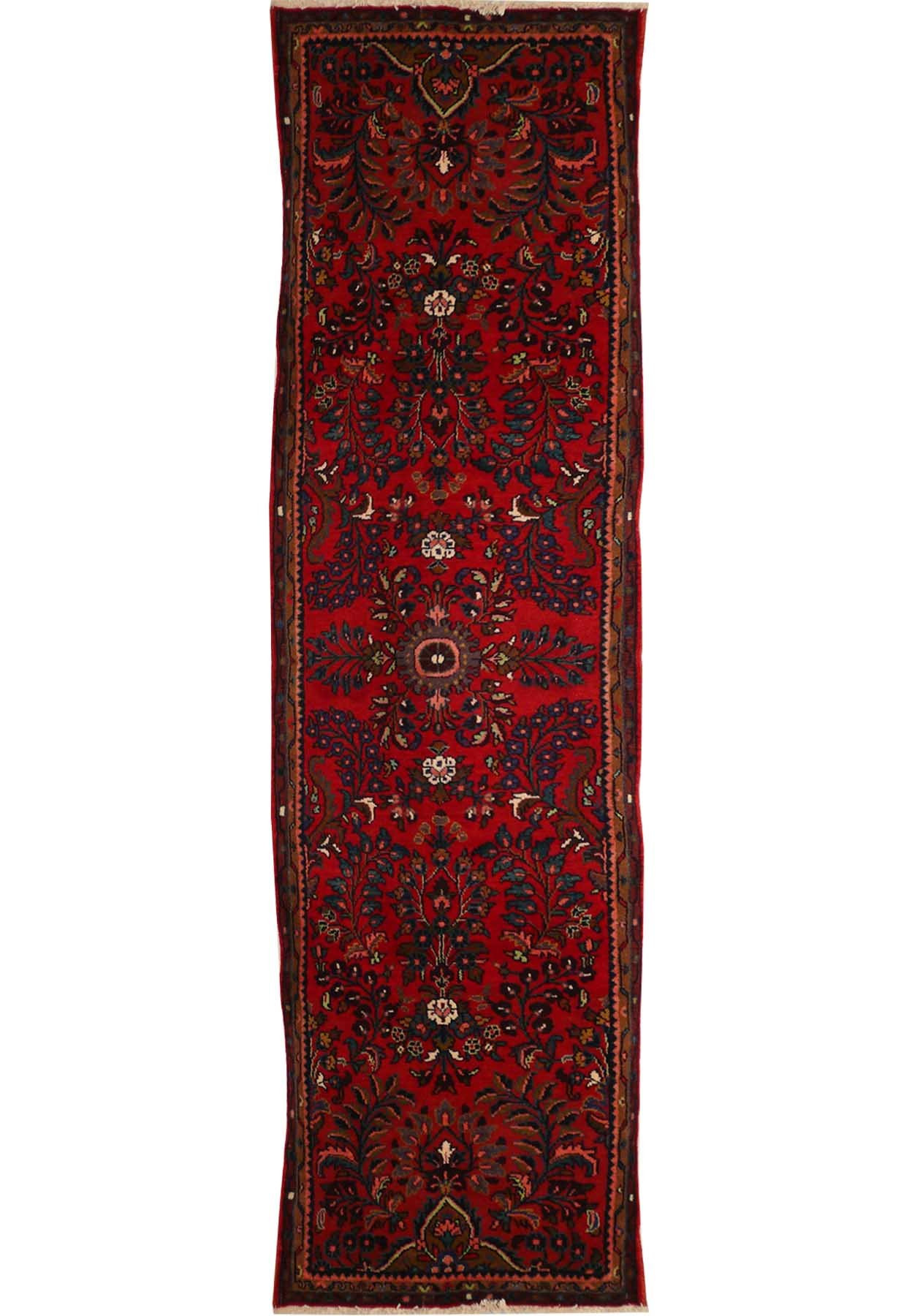 2'7 x 10'2 Persian Semi Antique Mehraban Runner Rug