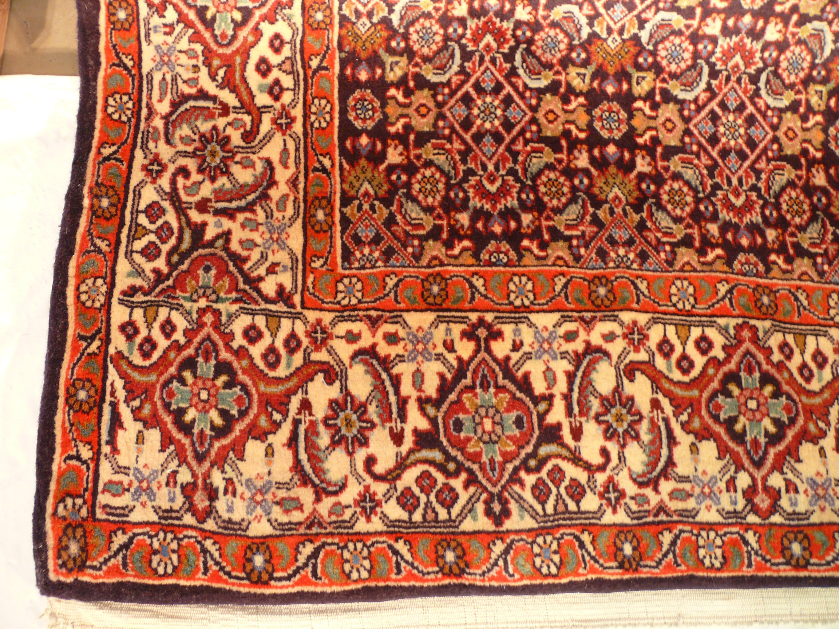 7 x 10 Persian Bijar Mahi Design