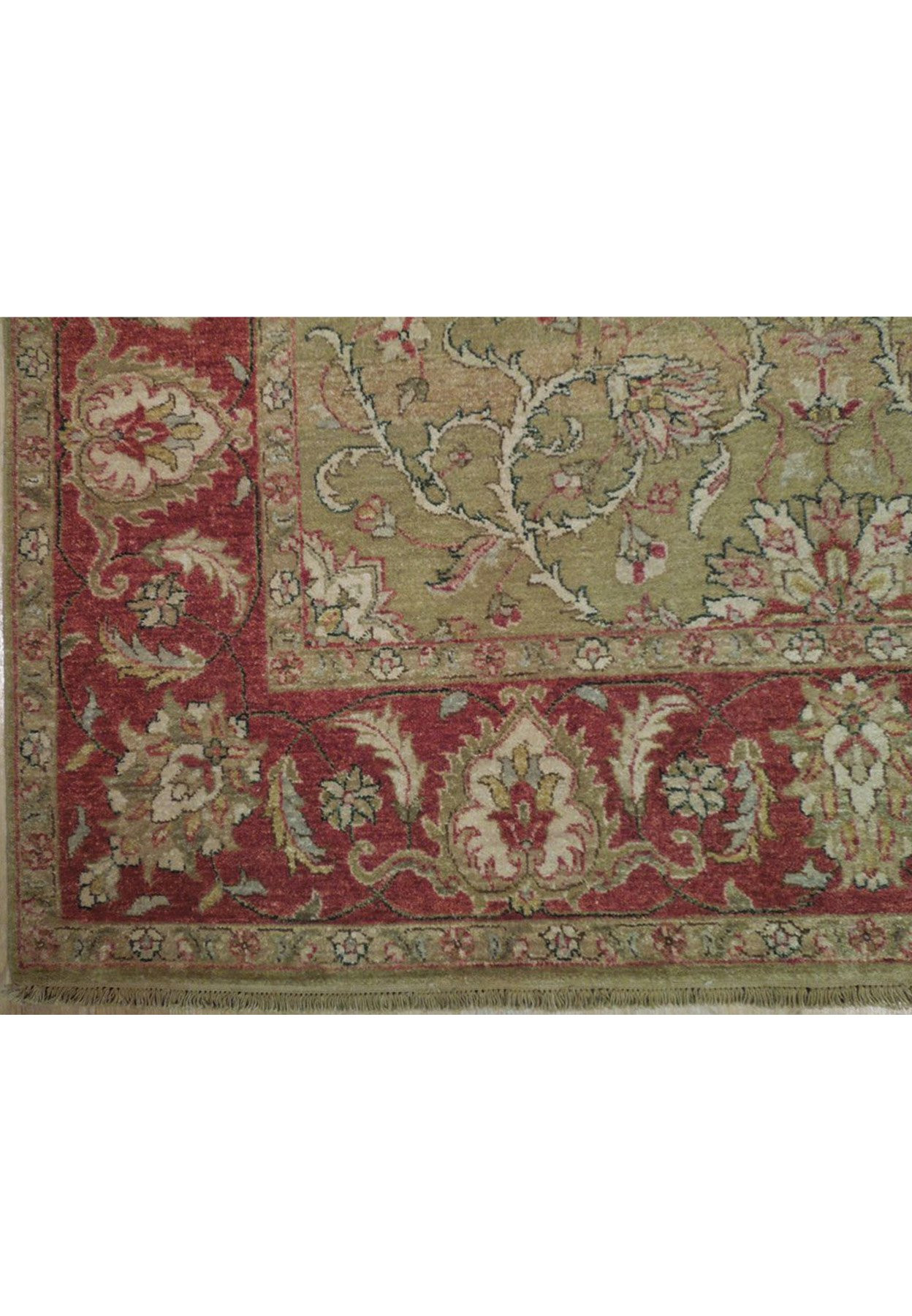 6' x 9' Transitional Chobi Vegetable Dyed Rug 7