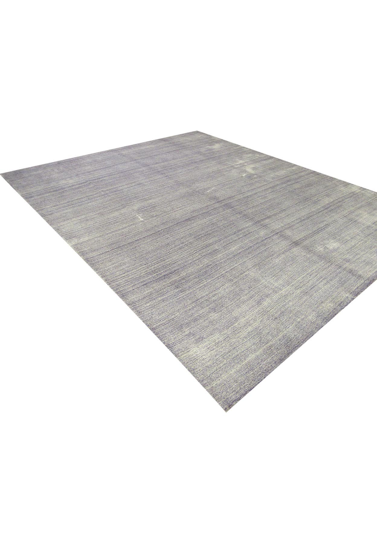 8 x 10 Modern Contemporary Soft Wool & Silk-Feeling Rug