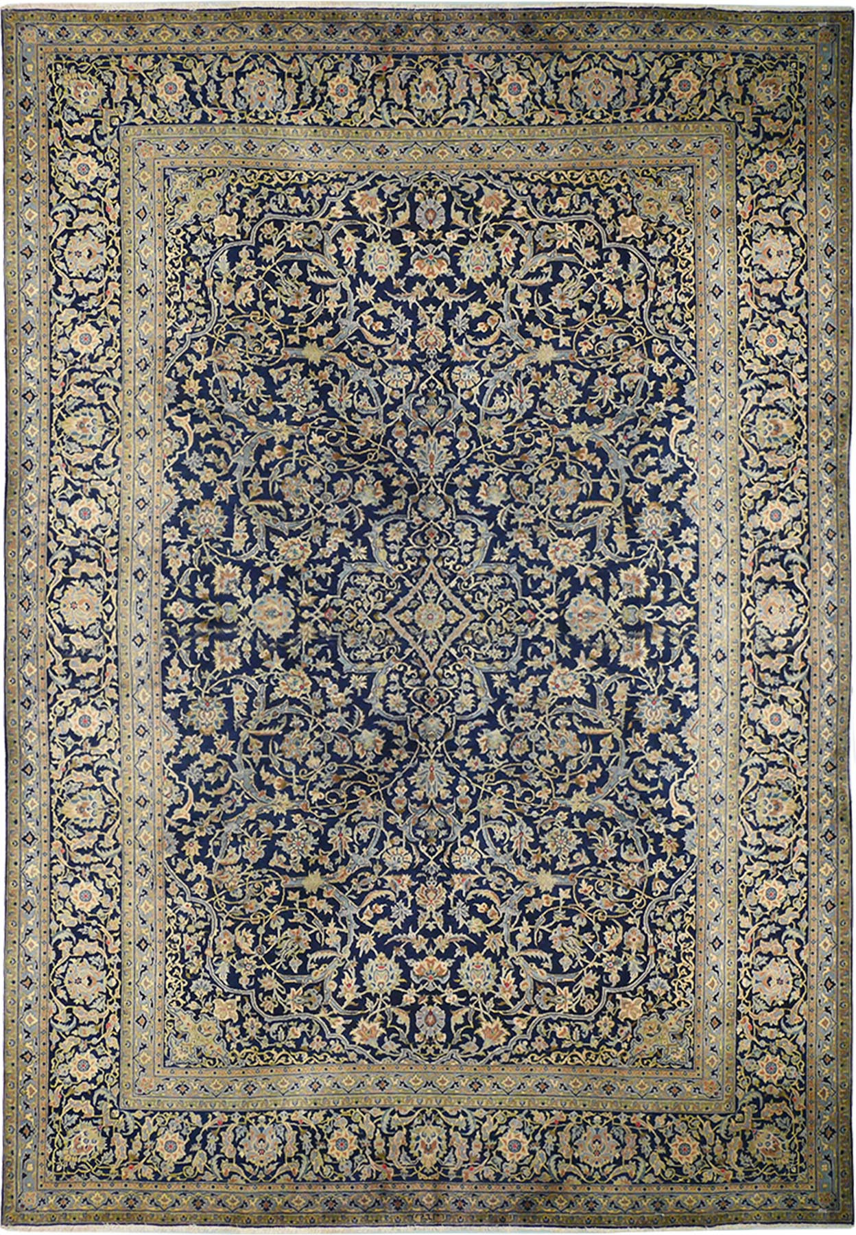 9'4 x 13'1 Premium Persian Kashan Rug