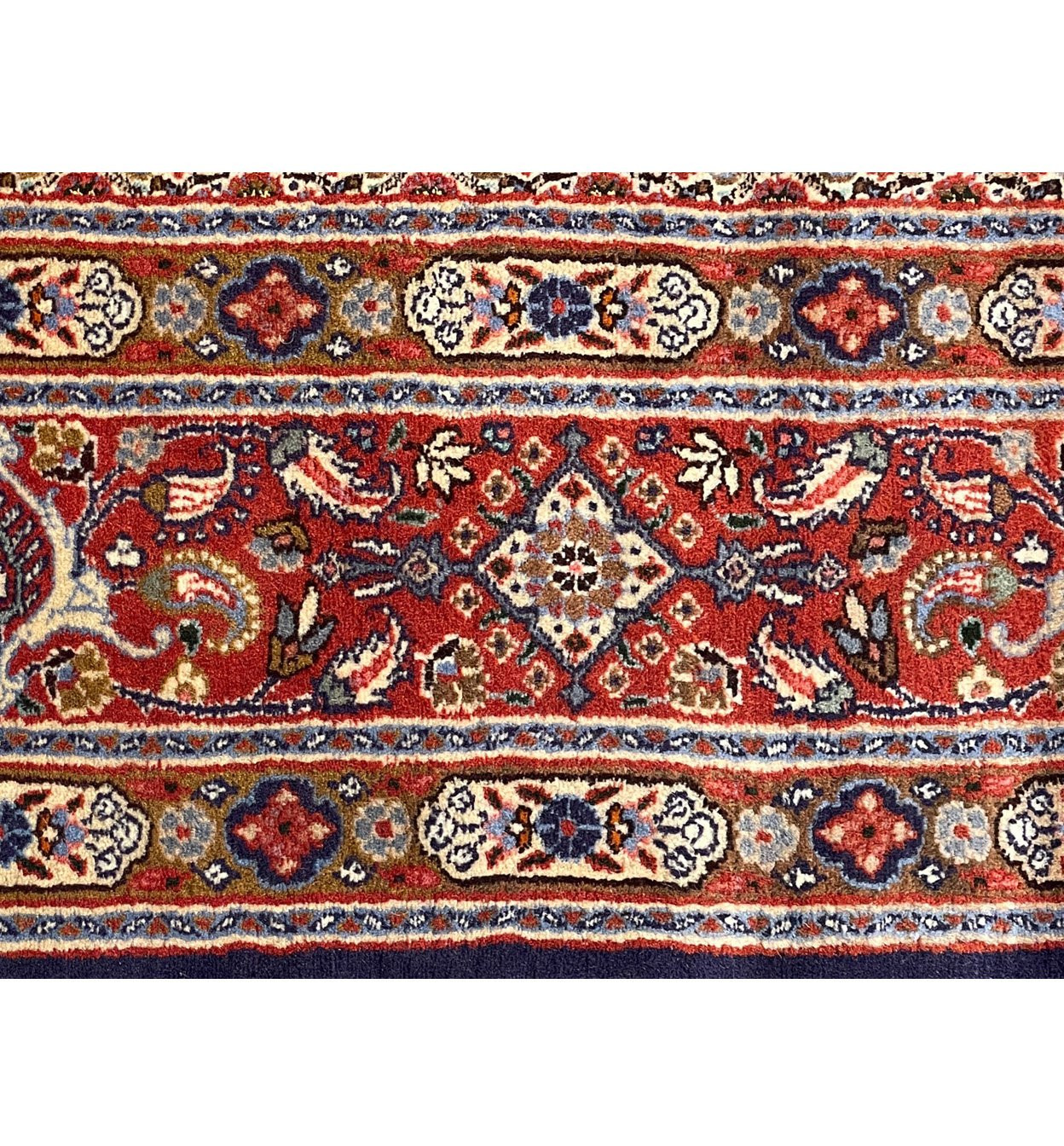 6'6" x 6'6" Persian Moud Square All Over Design Rug